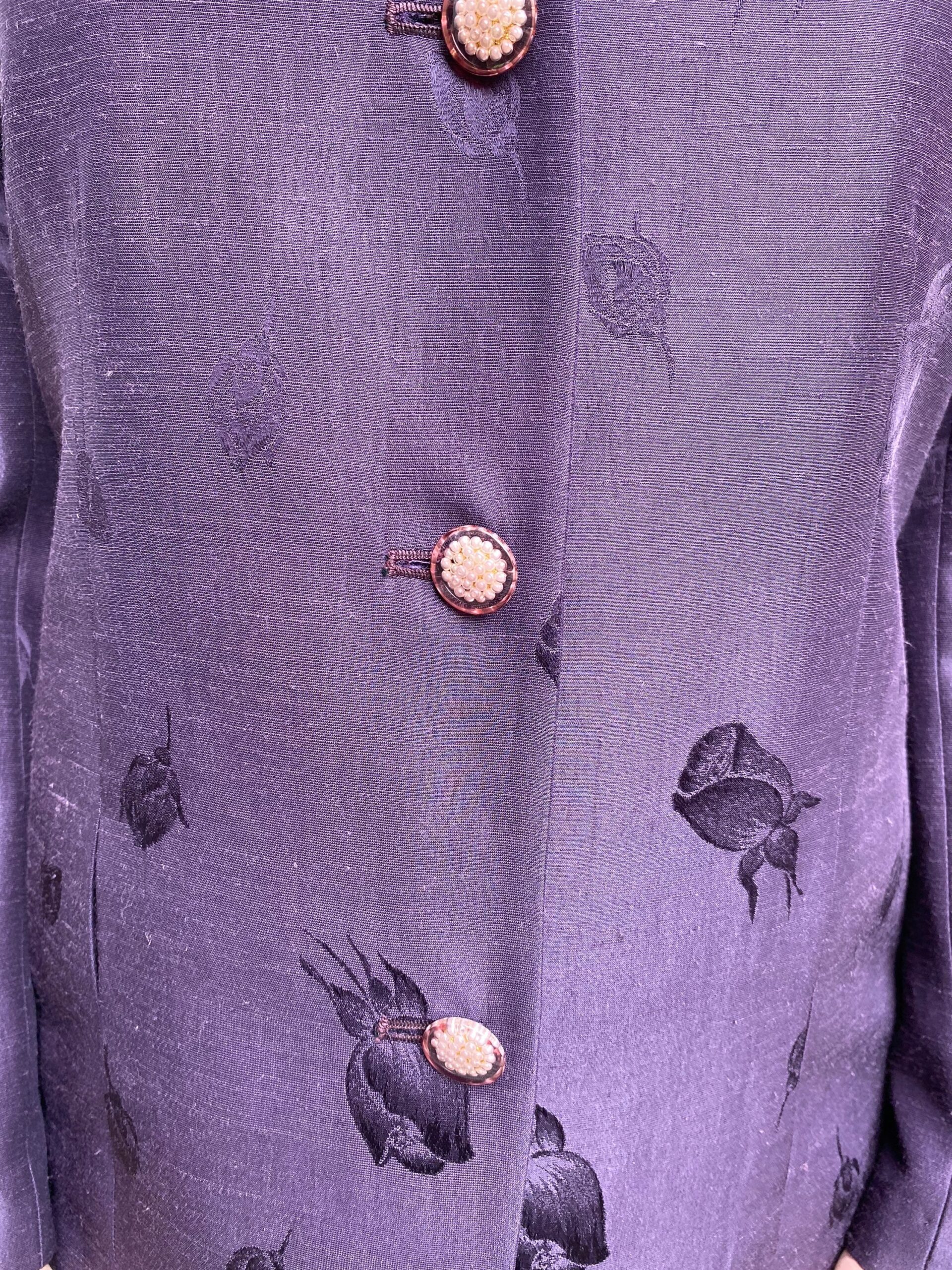 Cima suit/Purple Cima suit /Complete Cima /Vintage Cima set /Cima blazer/Design Cima suit/ - immagine 5