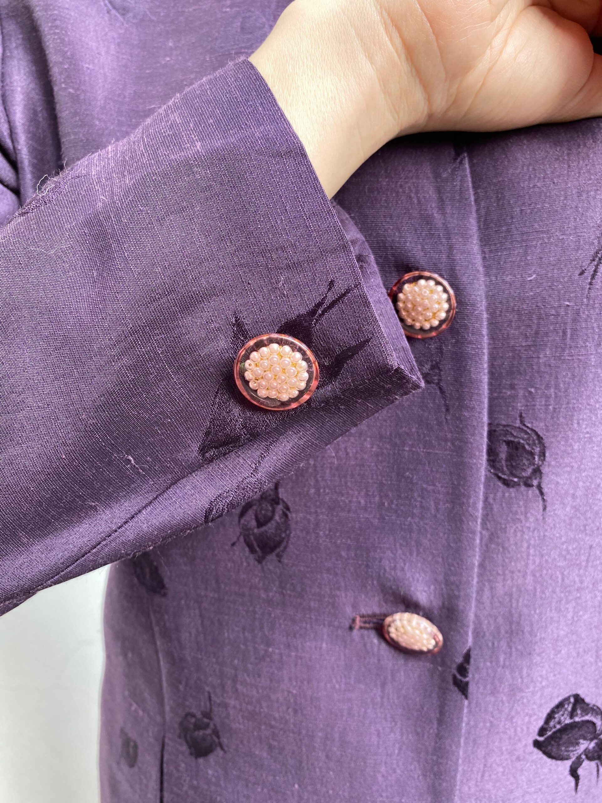 Cima suit/Purple Cima suit /Complete Cima /Vintage Cima set /Cima blazer/Design Cima suit/ - immagine 6