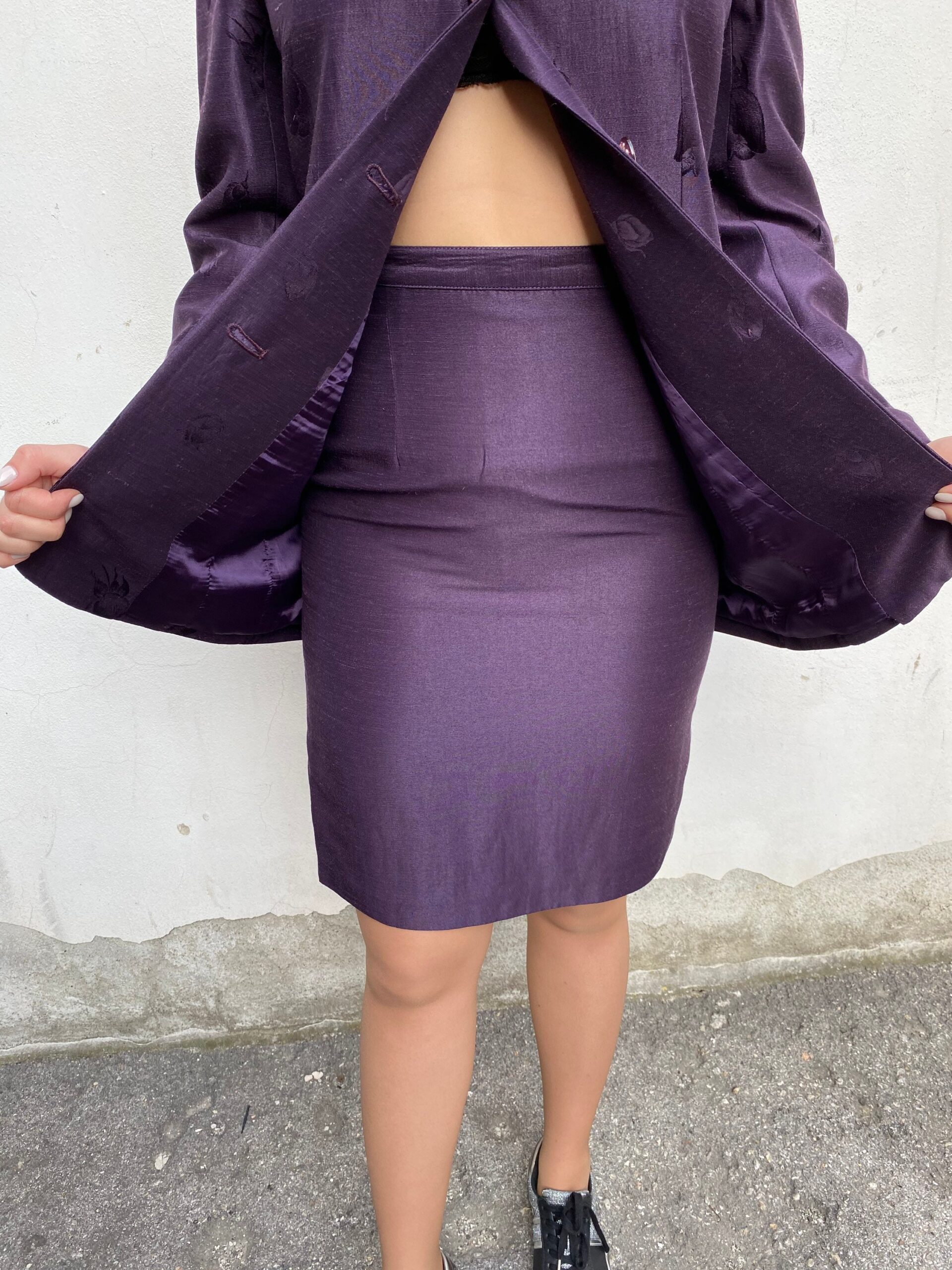 Cima suit/Purple Cima suit /Complete Cima /Vintage Cima set /Cima blazer/Design Cima suit/ - immagine 7