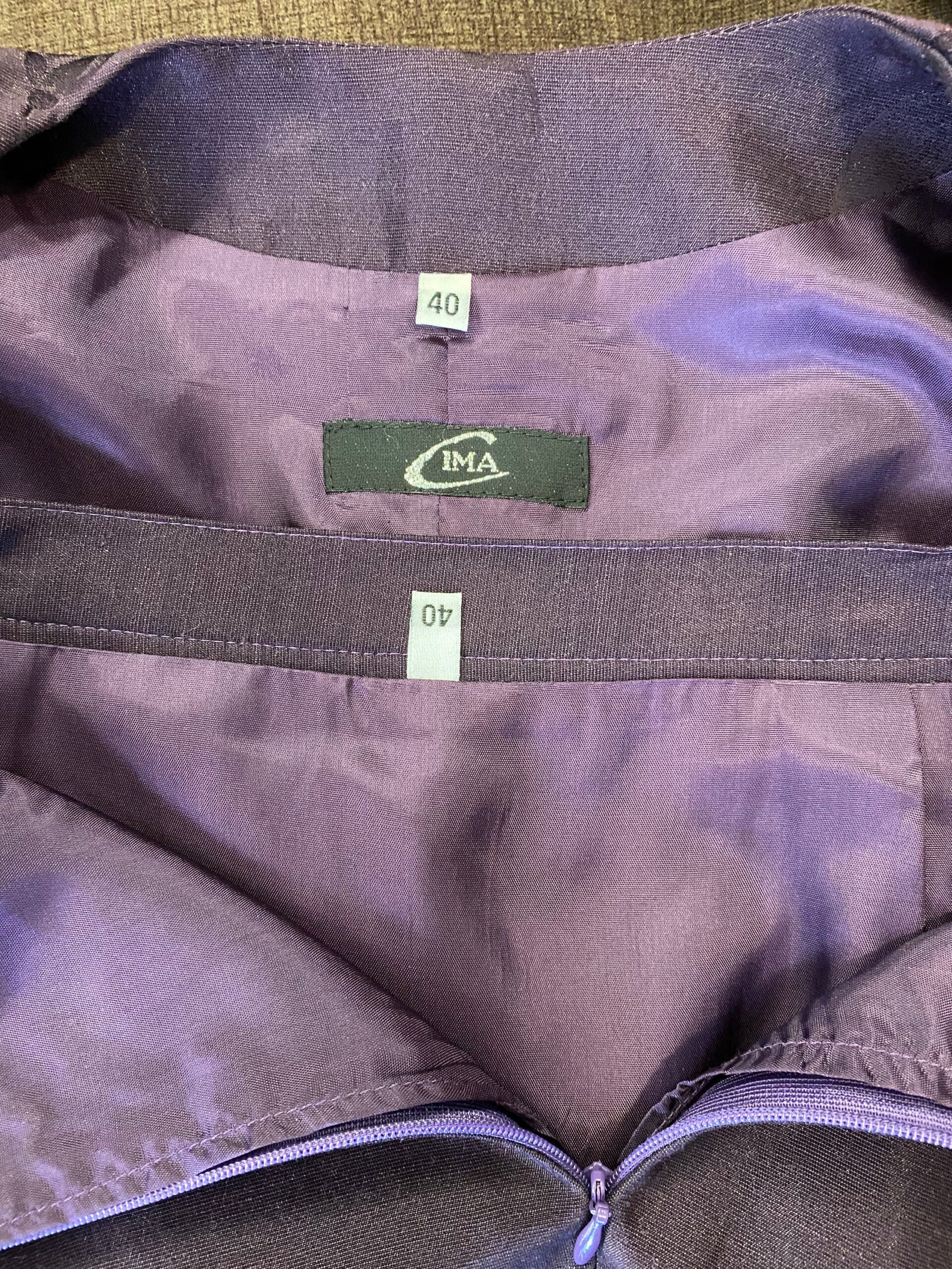 Cima suit/Purple Cima suit /Complete Cima /Vintage Cima set /Cima blazer/Design Cima suit/ - immagine 8
