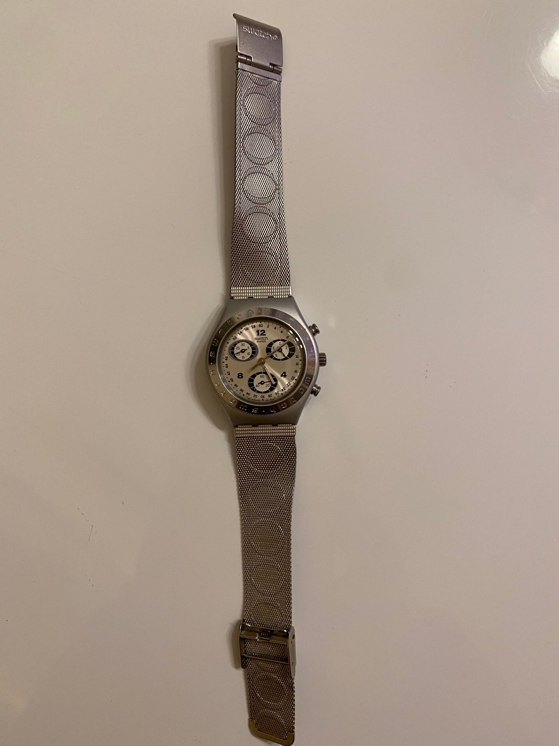 Wrist Watch Chrono Swiss Swatch/Swiss watch Swatch/Vintage 90s watch Swiss/Swiss watch/Swatch wristwatch Swiss - immagine 4
