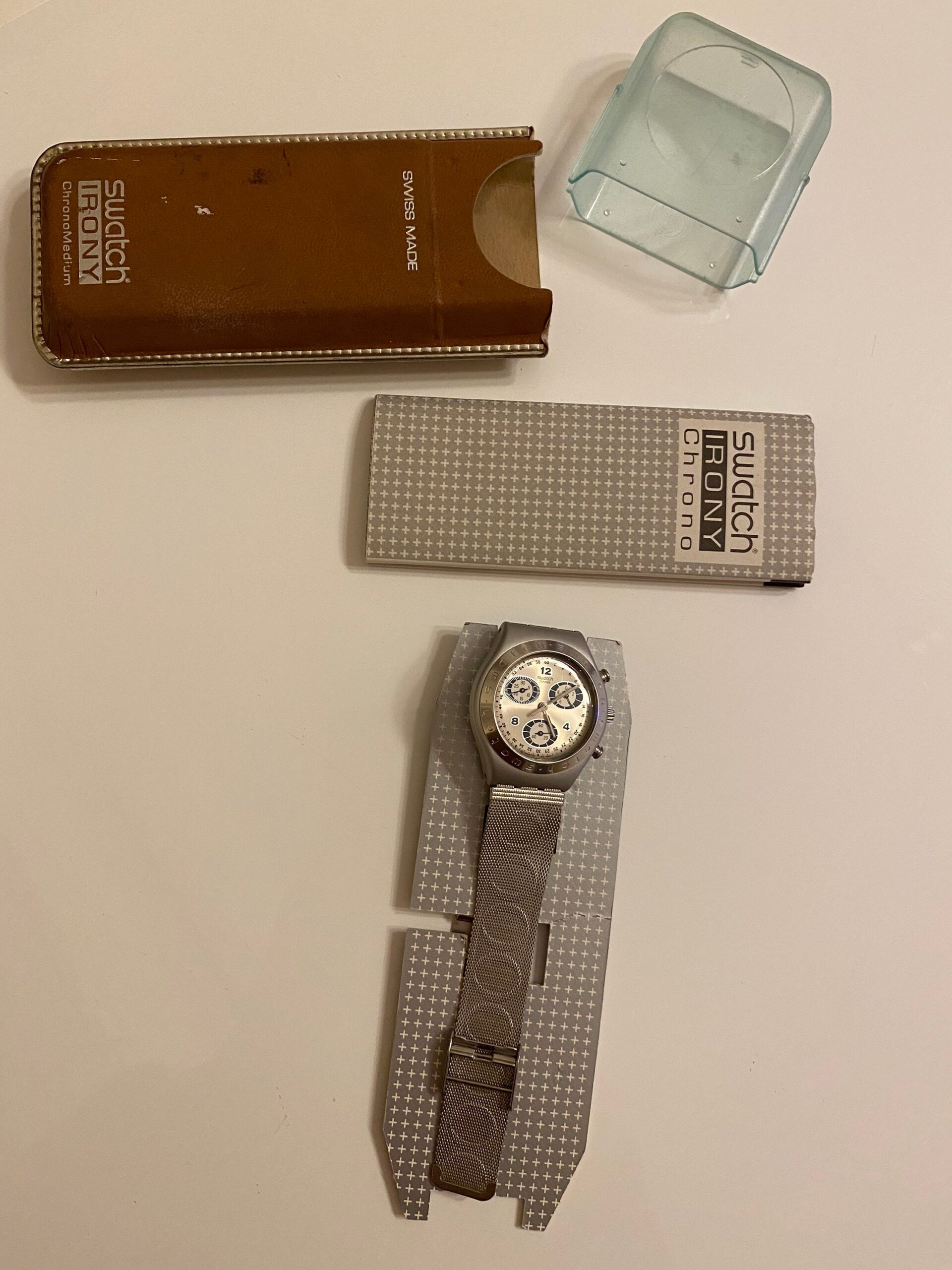 Wrist Watch Chrono Swiss Swatch/Swiss watch Swatch/Vintage 90s watch Swiss/Swiss watch/Swatch wristwatch Swiss - immagine 3