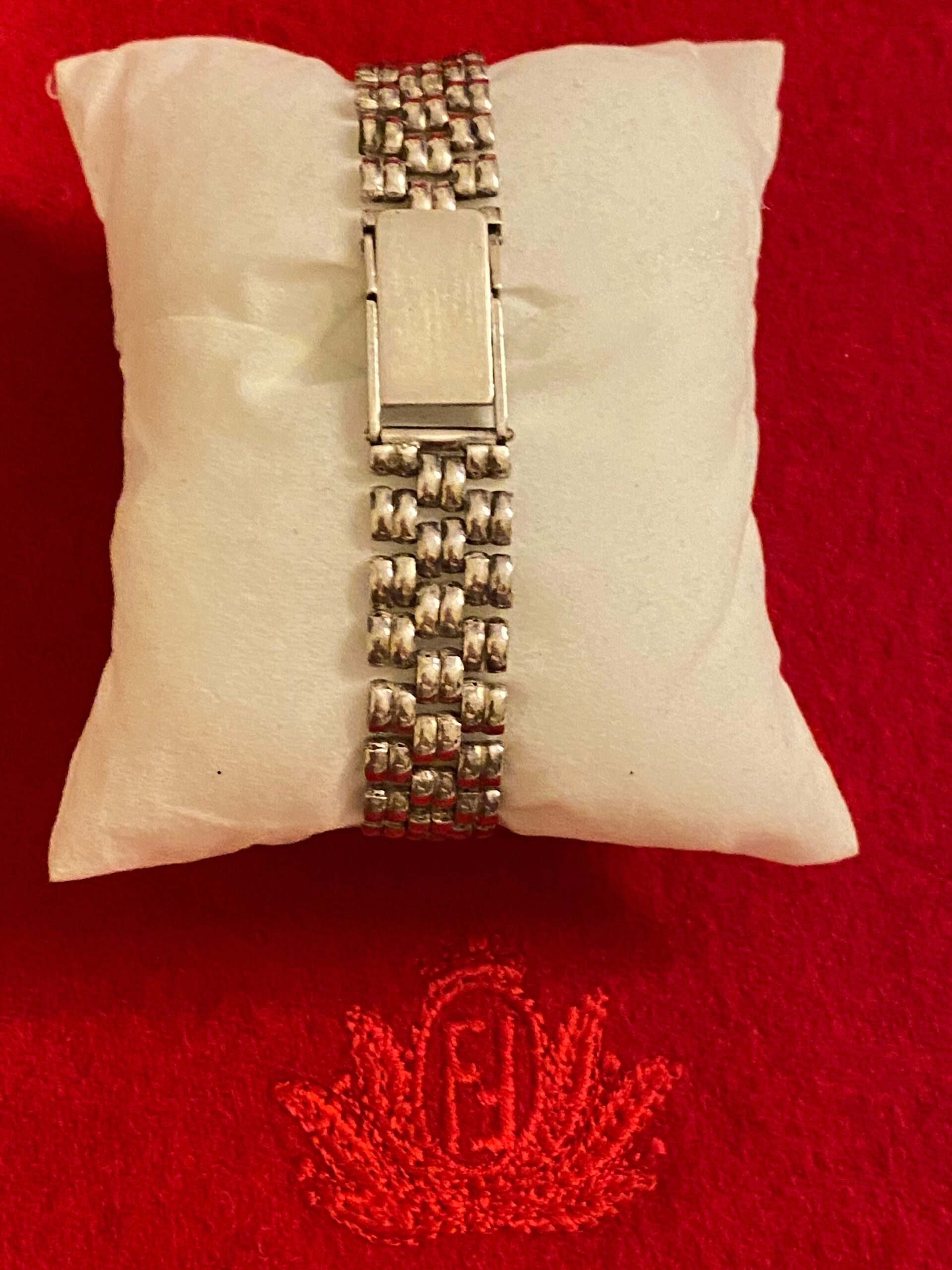 90s Wrist Watch Tempi Preziosi/Vintage sterling 925 Watch Quartz Tempi /Silvers watch/925 silver wrist watch Tempi Preziosi - immagine 2