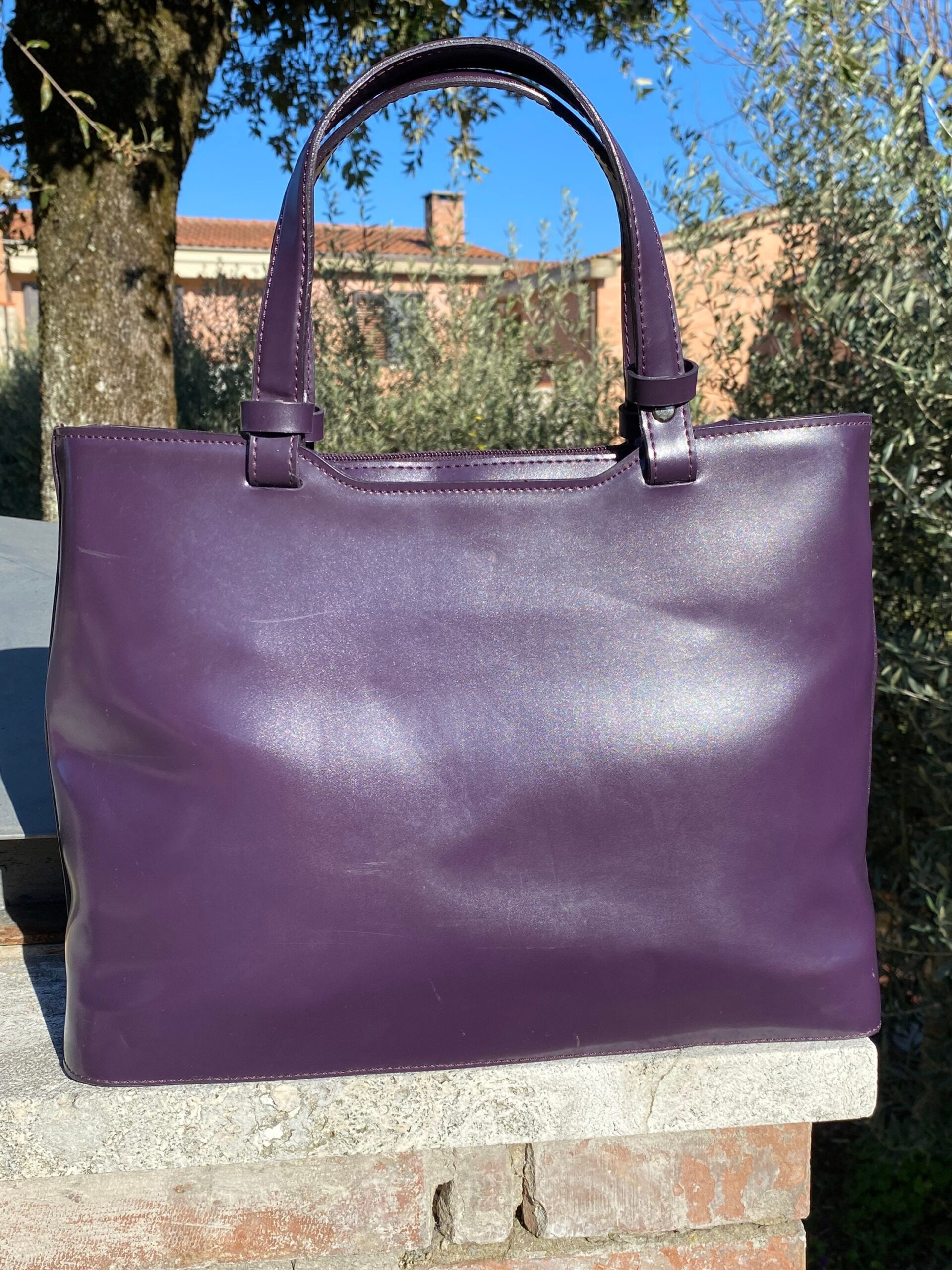 90s bag Caro/Pink leather bag Caro/Borsa Caro/vintage shoulder bag Caro/Style bag Caro - immagine 3