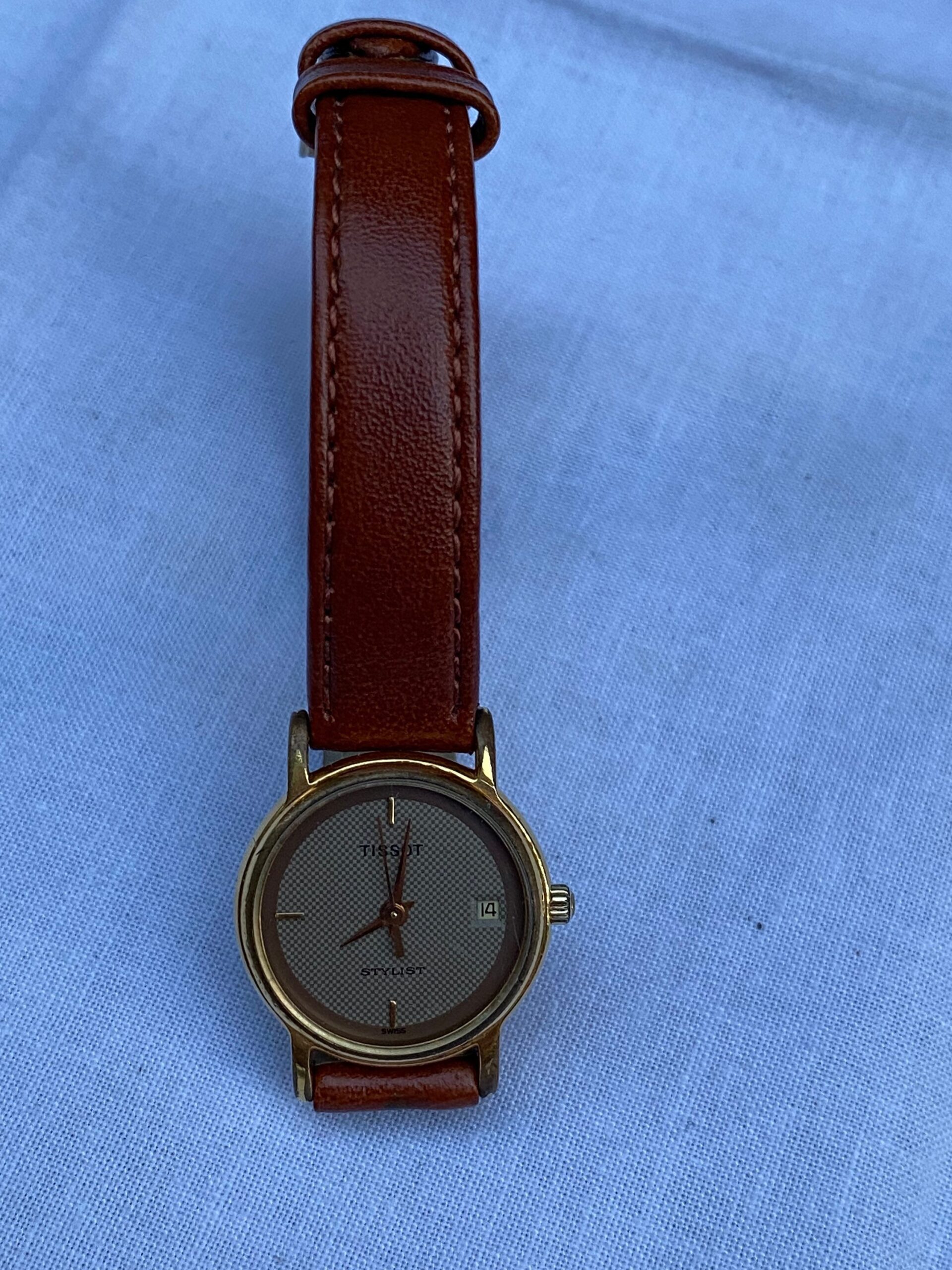 80s Wrist Watch Swiss Tissot/Swiss watch Tissot/Vintage Luxury watch Swiss Tissot/Gold watch Tissot/Watch Tissot Swiss - immagine 7