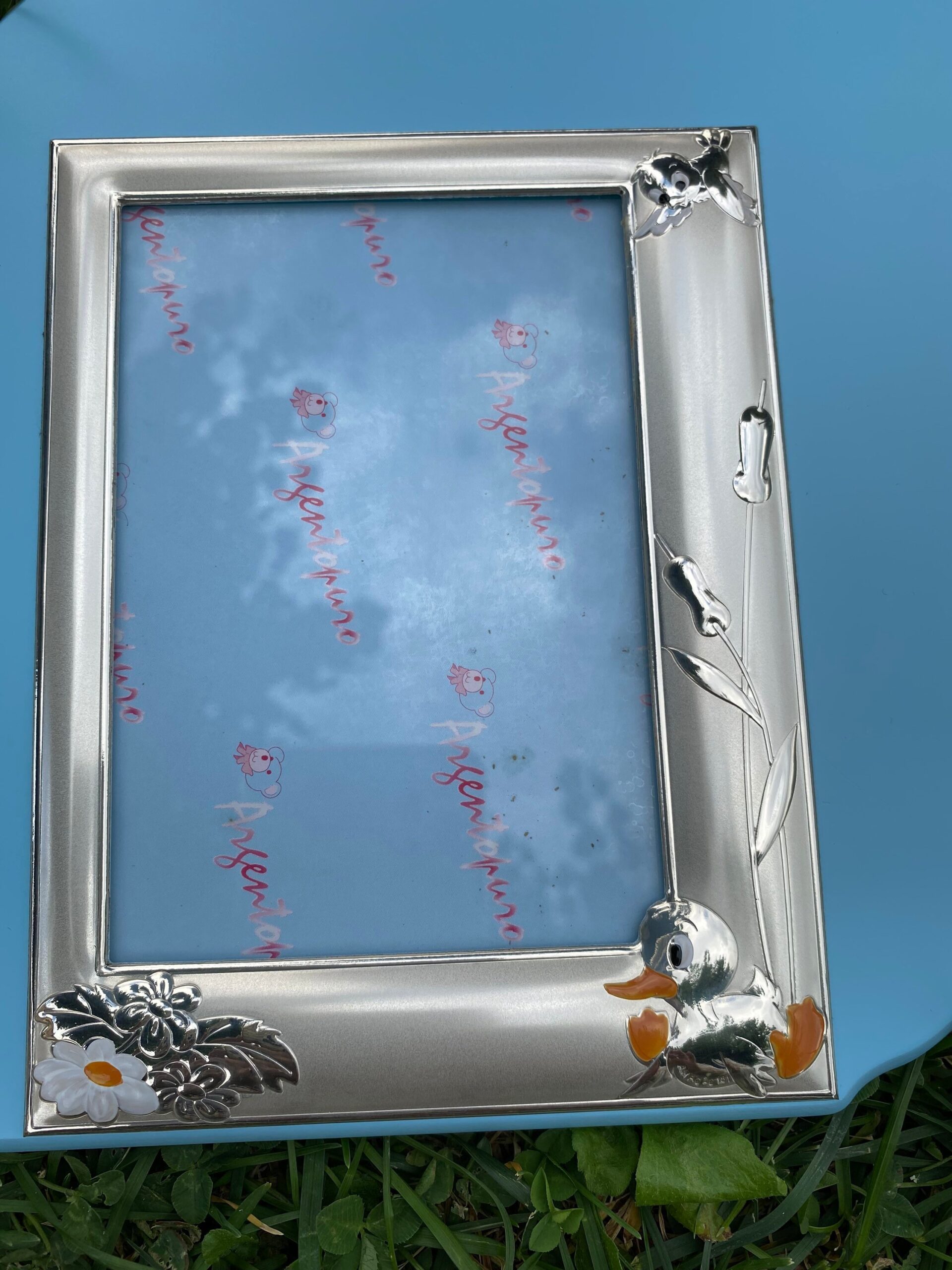 Photo frame silver/Design apple photo frame/Wooden silver photo frame Design/Wooden and silver photo frame - immagine 5