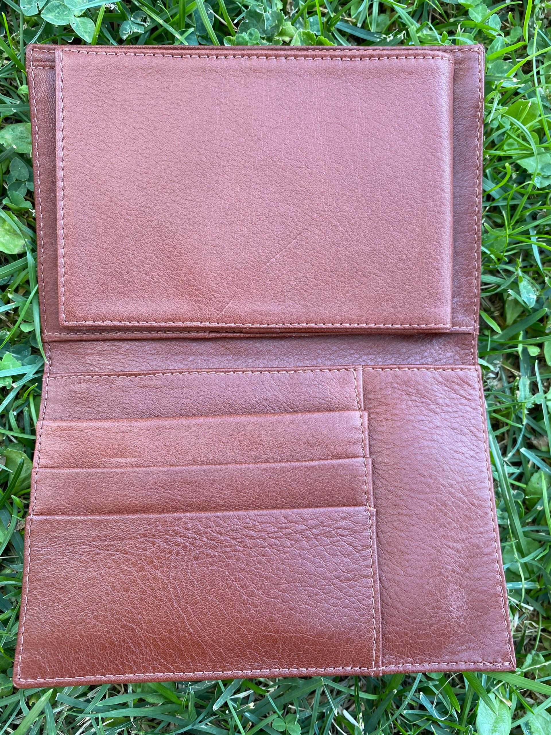 90s Design Wallet Archelipo/Brown leather wallet Italy/Men's wallet Archelipo/Fashion Wallet/Design wallet Archelipo - immagine 5