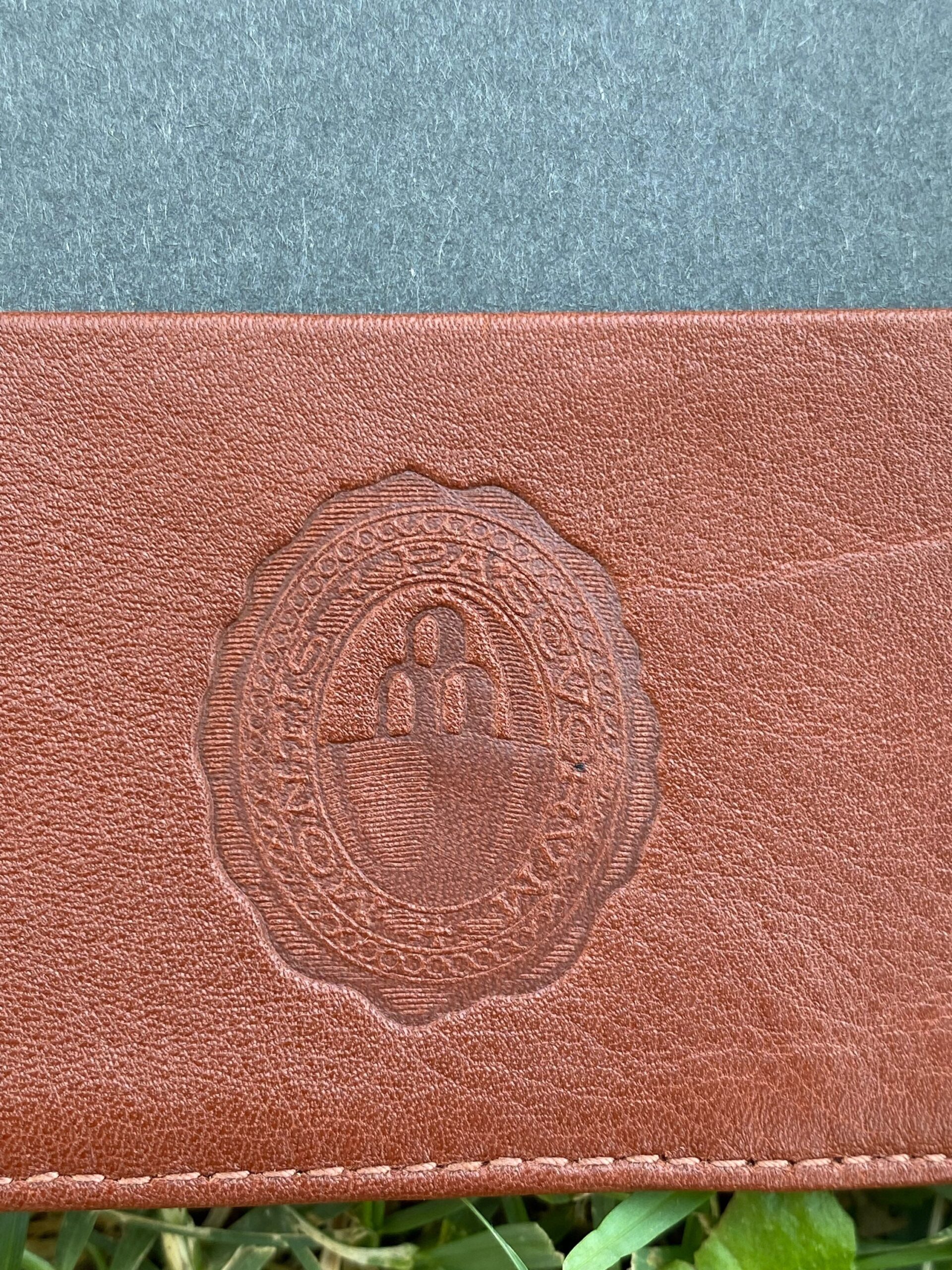 90s Design Wallet Archelipo/Brown leather wallet Italy/Men's wallet Archelipo/Fashion Wallet/Design wallet Archelipo - immagine 6