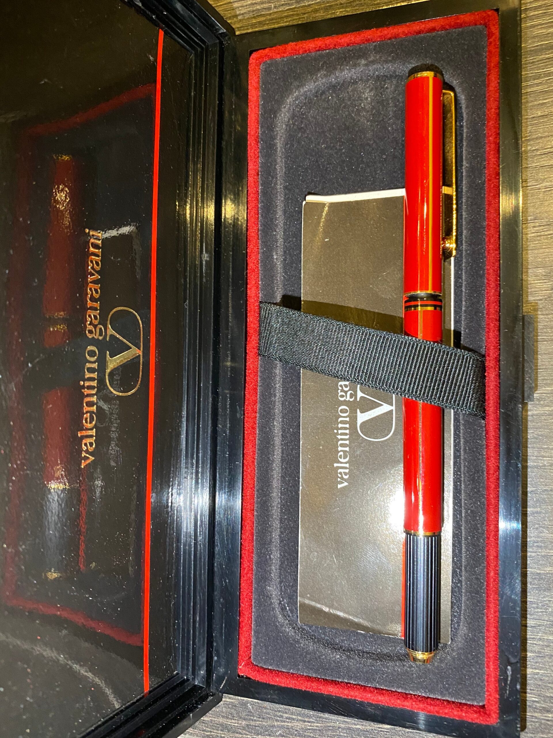 80s Vintage pen Designer Valentino Garavani/Design pen patent/Vintage pen Designer Valentino Garavani - immagine 4