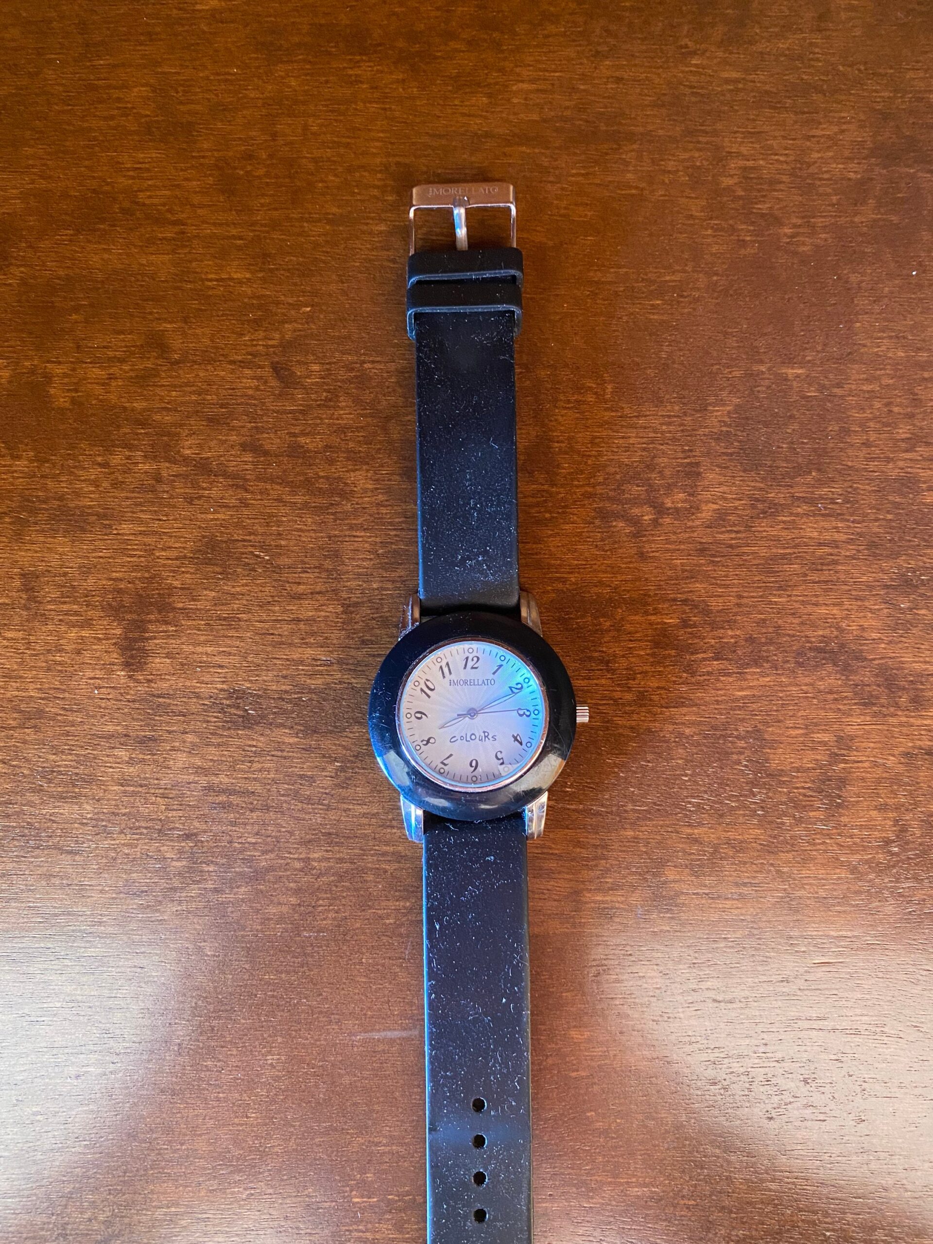 90s Wrist Watch Morellato/Quartz watch black/Orologio wristo Wristo Morellato/Watch Morellato - immagine 8