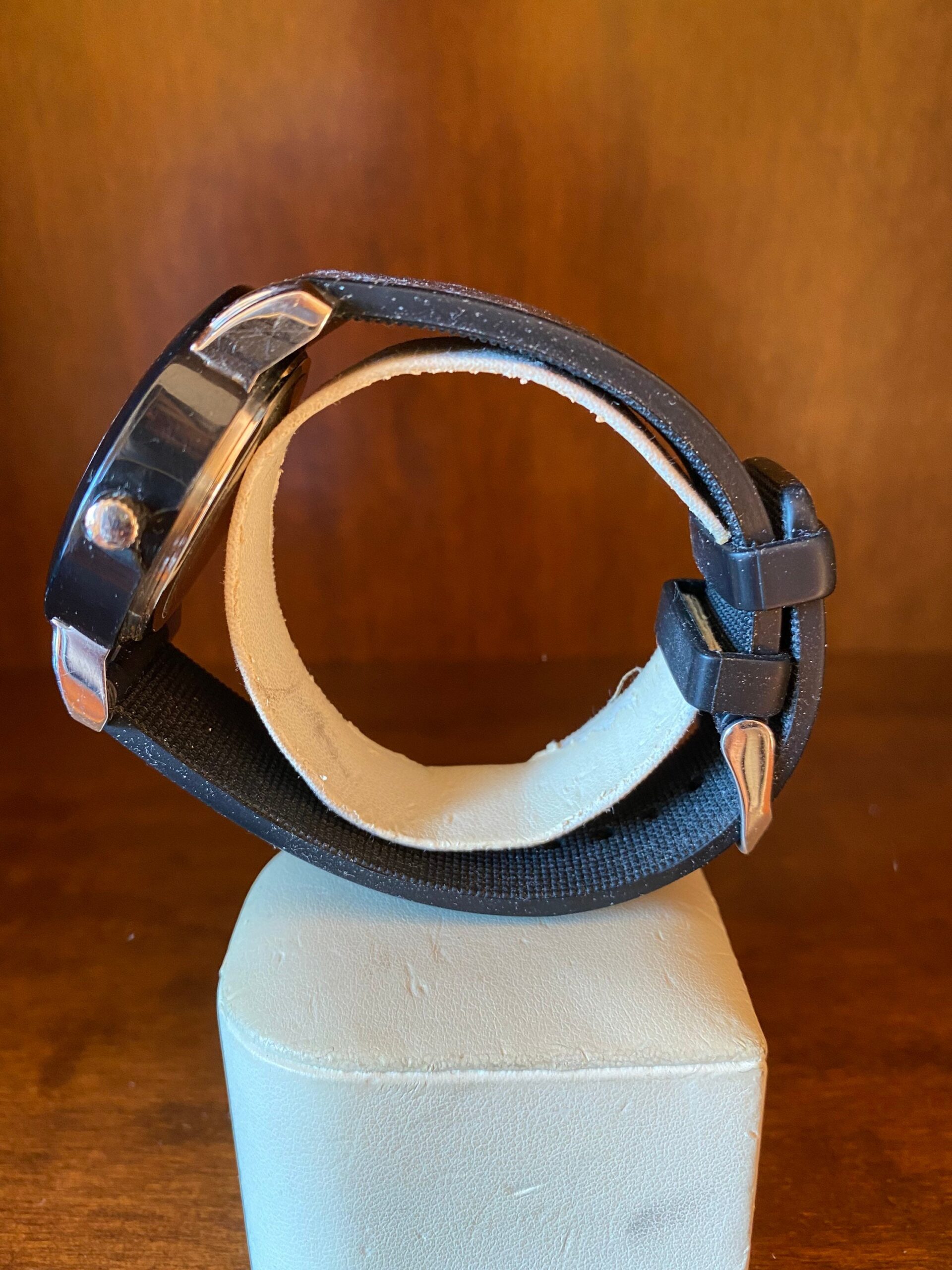 90s Wrist Watch Morellato/Quartz watch black/Orologio wristo Wristo Morellato/Watch Morellato - immagine 2