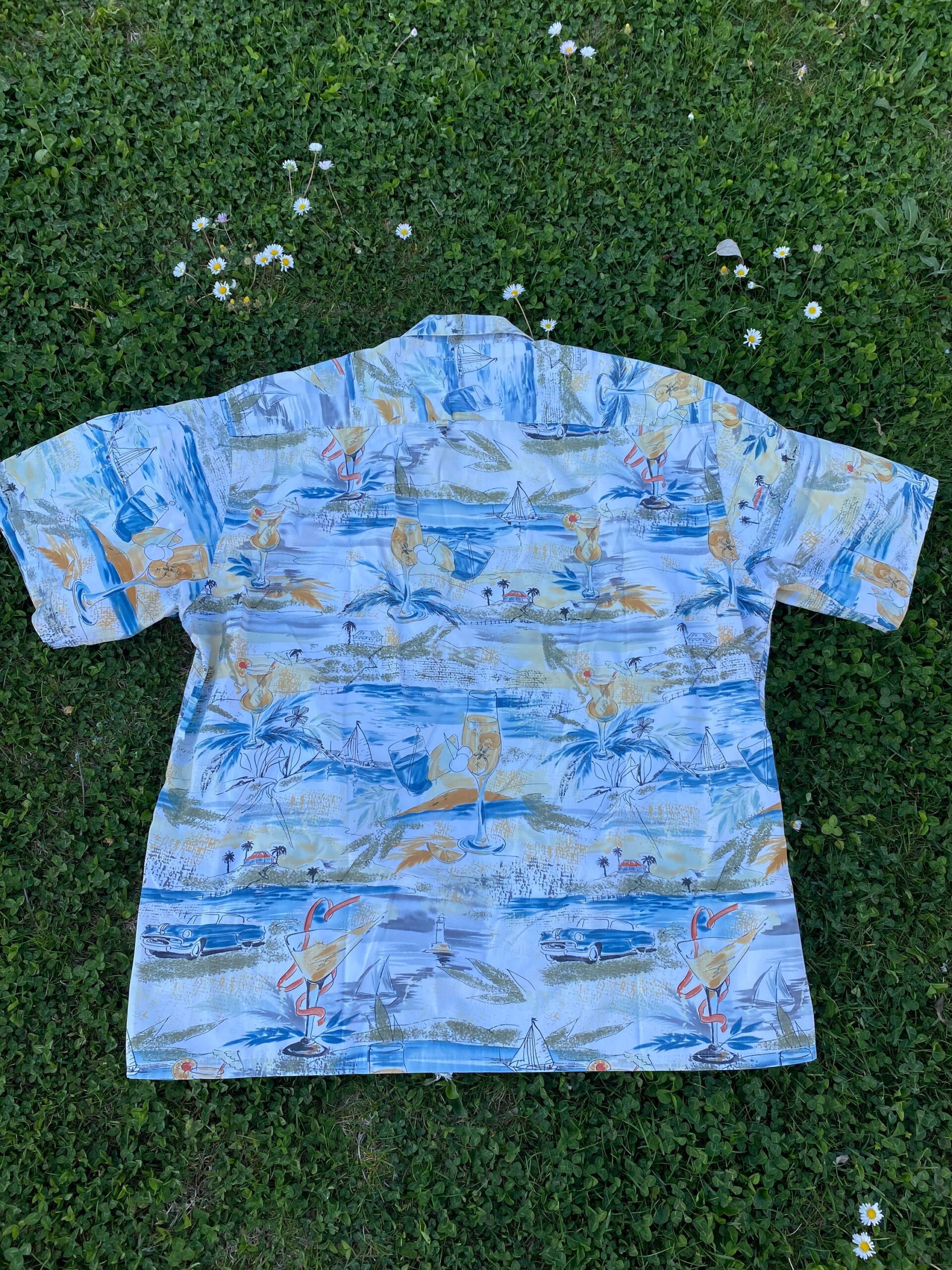 90s Vintage shirt Pierre Cardin/Camicia vintage Pierre Cardin/Bohemian cotton shirt men/Design shirt Pierre Cardin - immagine 2