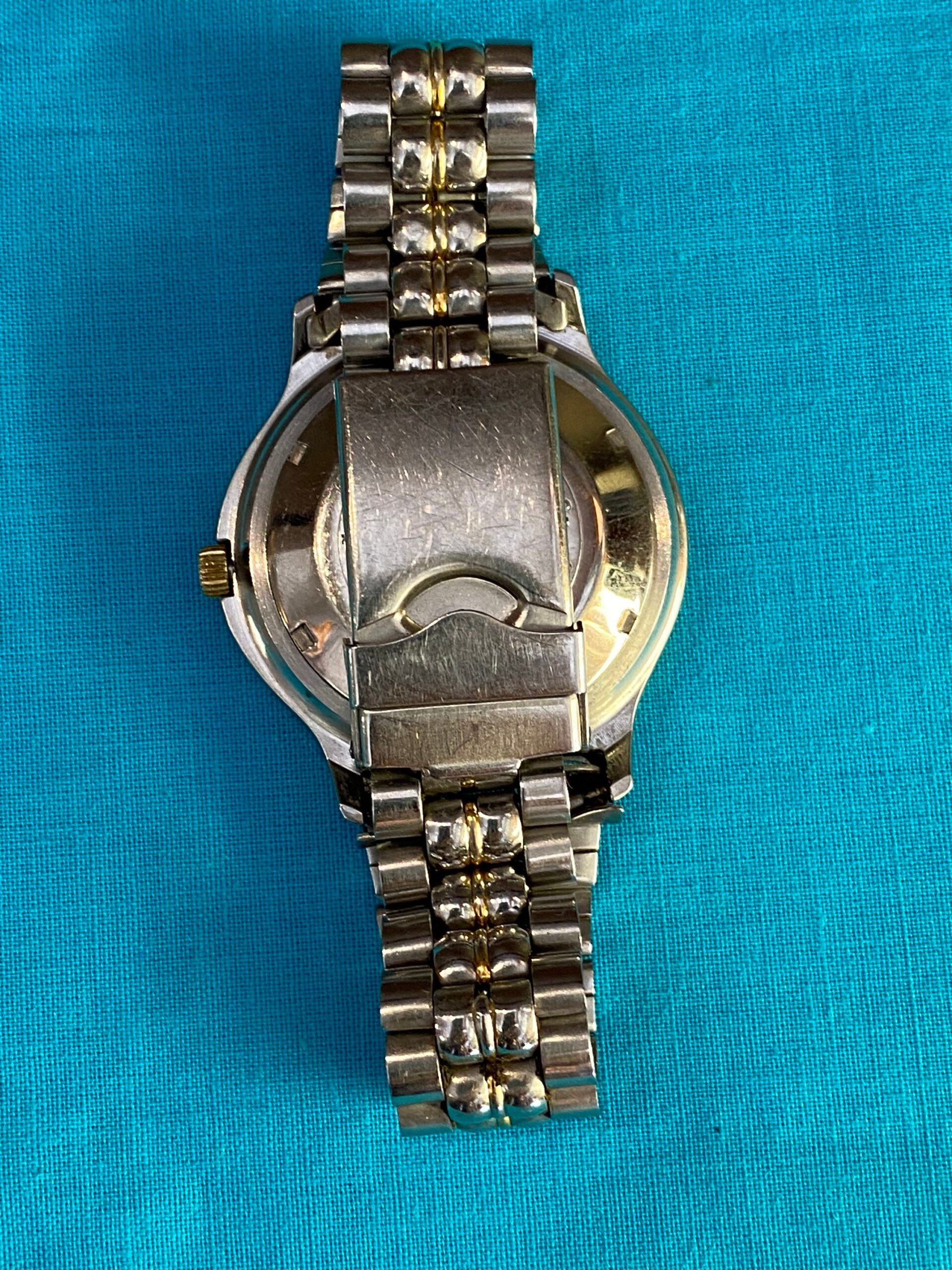 90s Vintage wrist watch Jeder Mann Prestige Swiss /Swiss watch automatic/Jeder vintage men's automatic polo watch - immagine 4