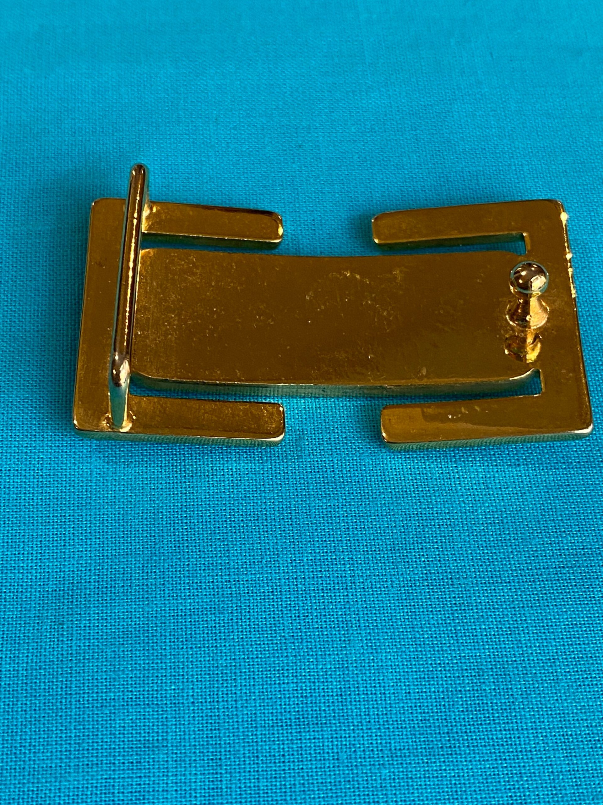 60s Vintage buckle for belt Cartier/Gold ivory buckle belt/Design buckle Cartier/Cartier buckle - immagine 3