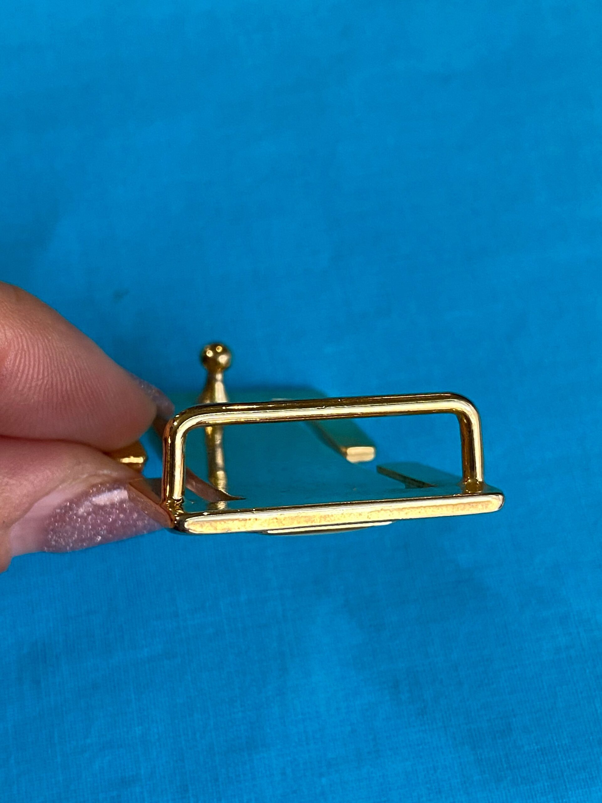 60s Vintage buckle for belt Cartier/Gold ivory buckle belt/Design buckle Cartier/Cartier buckle - immagine 7