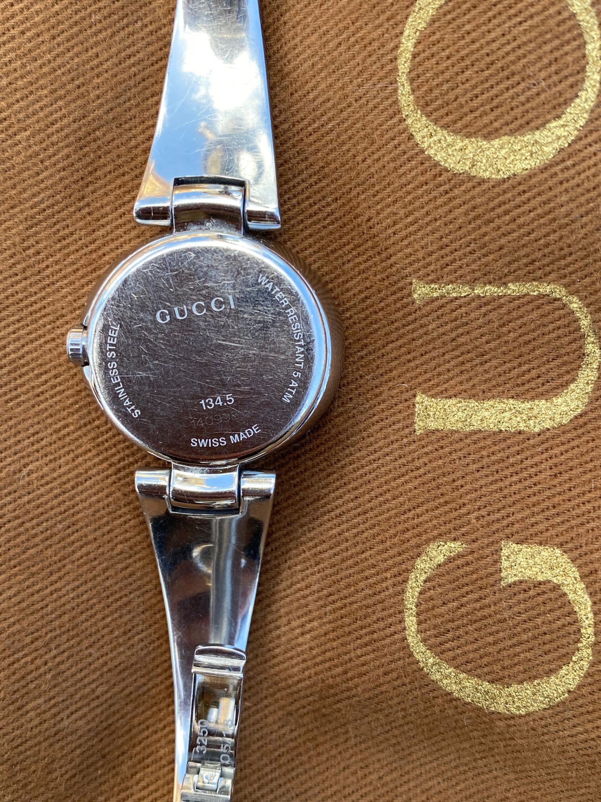 Watch Horsebit Design Gucci Firenze/Luxury Limited Edition watch Gucci/Metal silver watch G/Gucci watch in steel - immagine 6