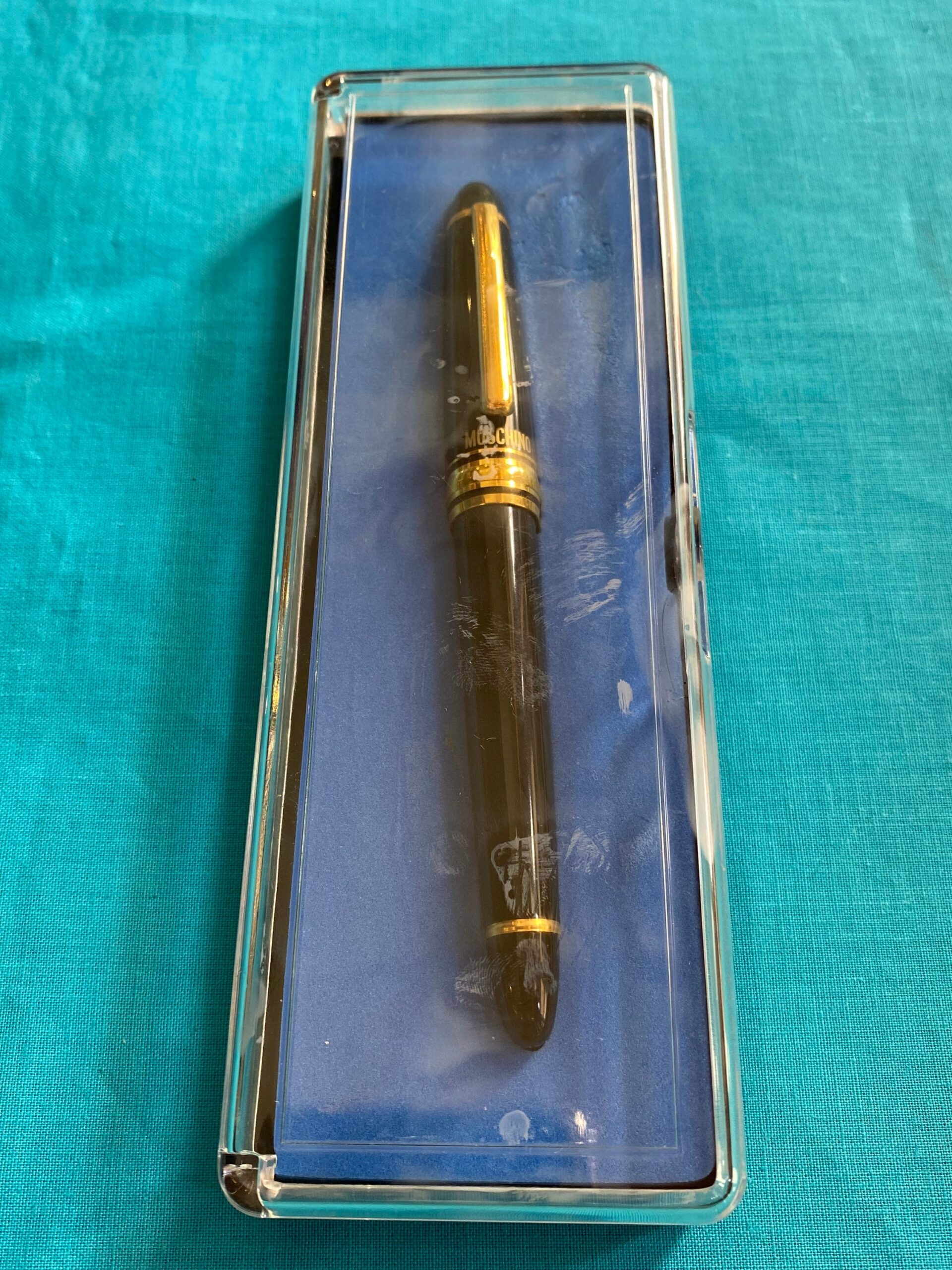 90s Vintage fountain pen Moschino/Design pen Moschino/Vintage fountain pen Moschino - immagine 4