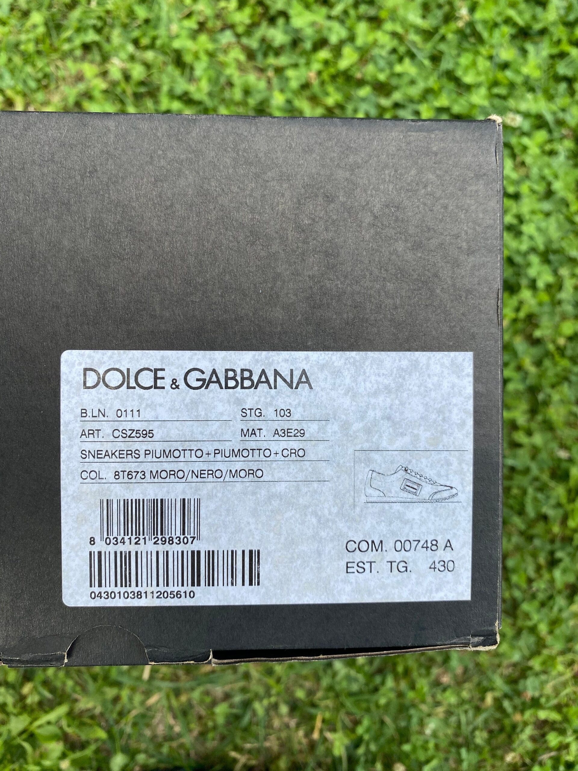 90s Authentic vintage Dolce Gabbana sneakers/Dolce Gabbana sport shoes/Design DG sneakers/Men DG sneakers/Blak sneakers chamois leather - immagine 2
