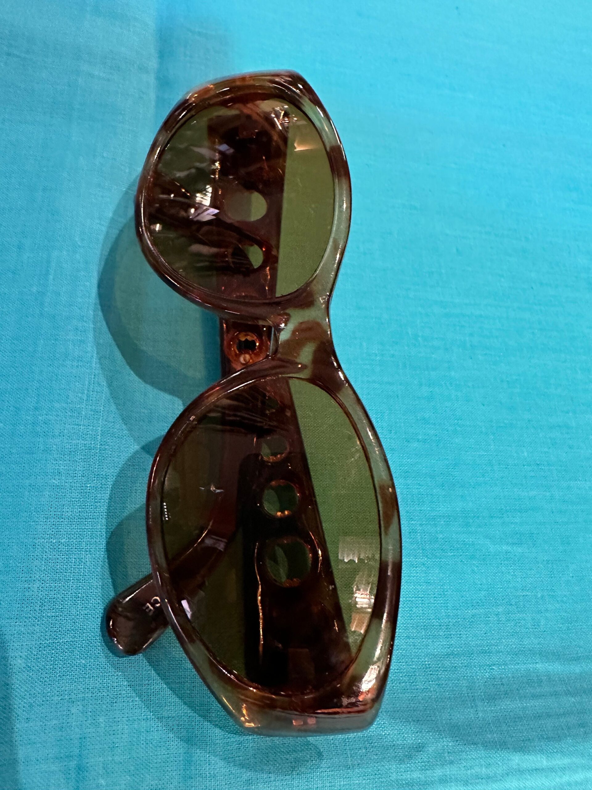 80s Vintage sun glasses Versace Medusa/Versace sunglasses/Design Luxury sun glasses Versace Gold Medusa/Brown glasses Versace - immagine 3