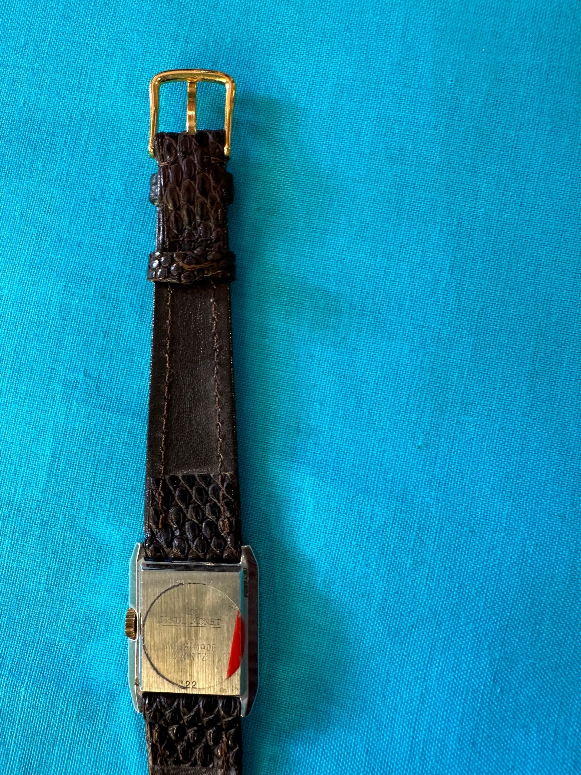 80s Vintage watch J Paul Monet Geneve Swiss/Wrist watch Monet/Quartz watch J Paul Monet/Women's wristwatch J Paul Monet Geneve - immagine 8