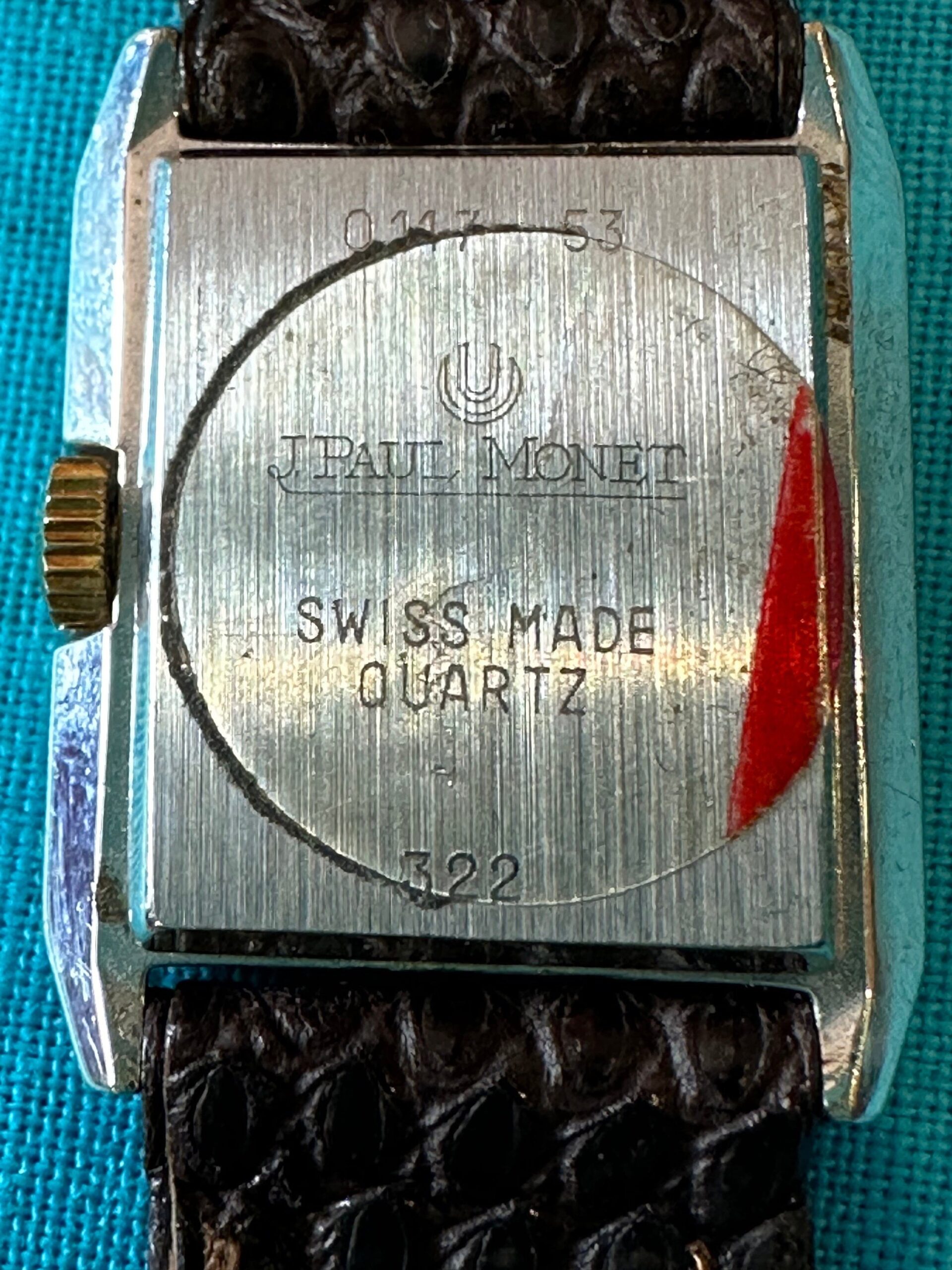 80s Vintage watch J Paul Monet Geneve Swiss/Wrist watch Monet/Quartz watch J Paul Monet/Women's wristwatch J Paul Monet Geneve - immagine 2