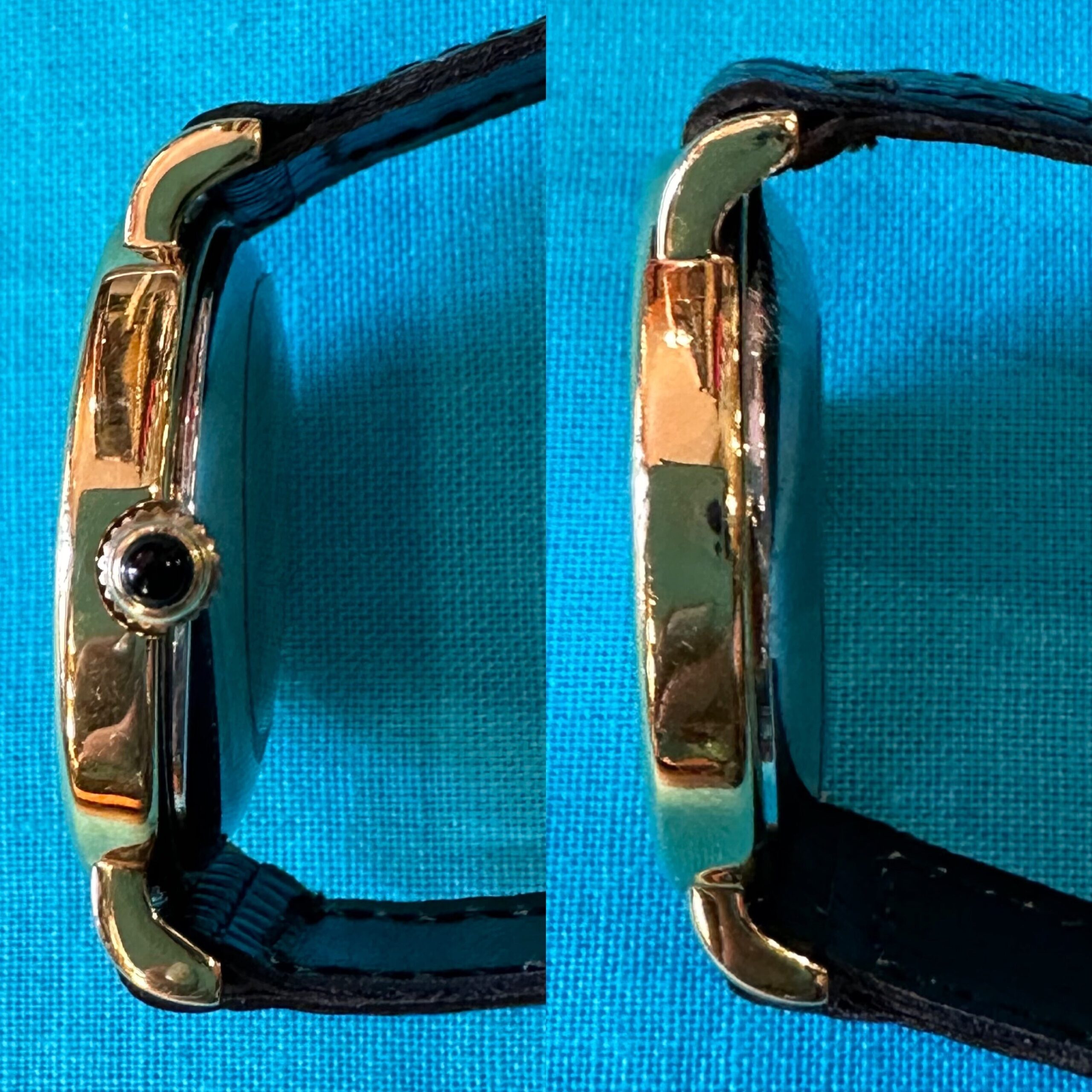 80s Vintage watch Clay Montier Swiss/Wrist Watch mechanical Swiss Clay Montier/Gold watch Steel unisex/Wrist watch Clay Montier Swiss - immagine 5