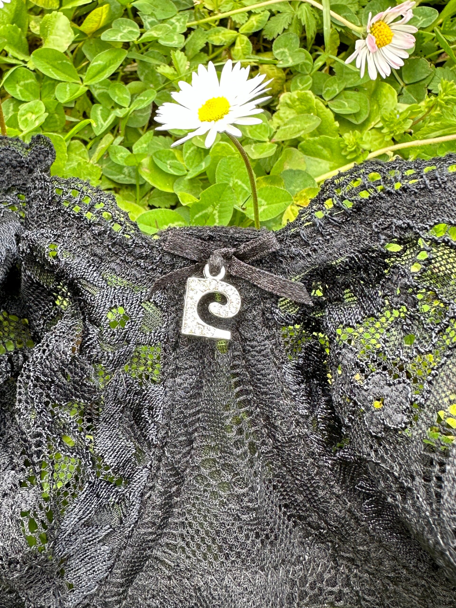 90s Vintage bra Pierre Cardin/Noir bra lace nylon/Rare bra Design Pierre Cardin/Rare bra Pierre Cardin black - immagine 8