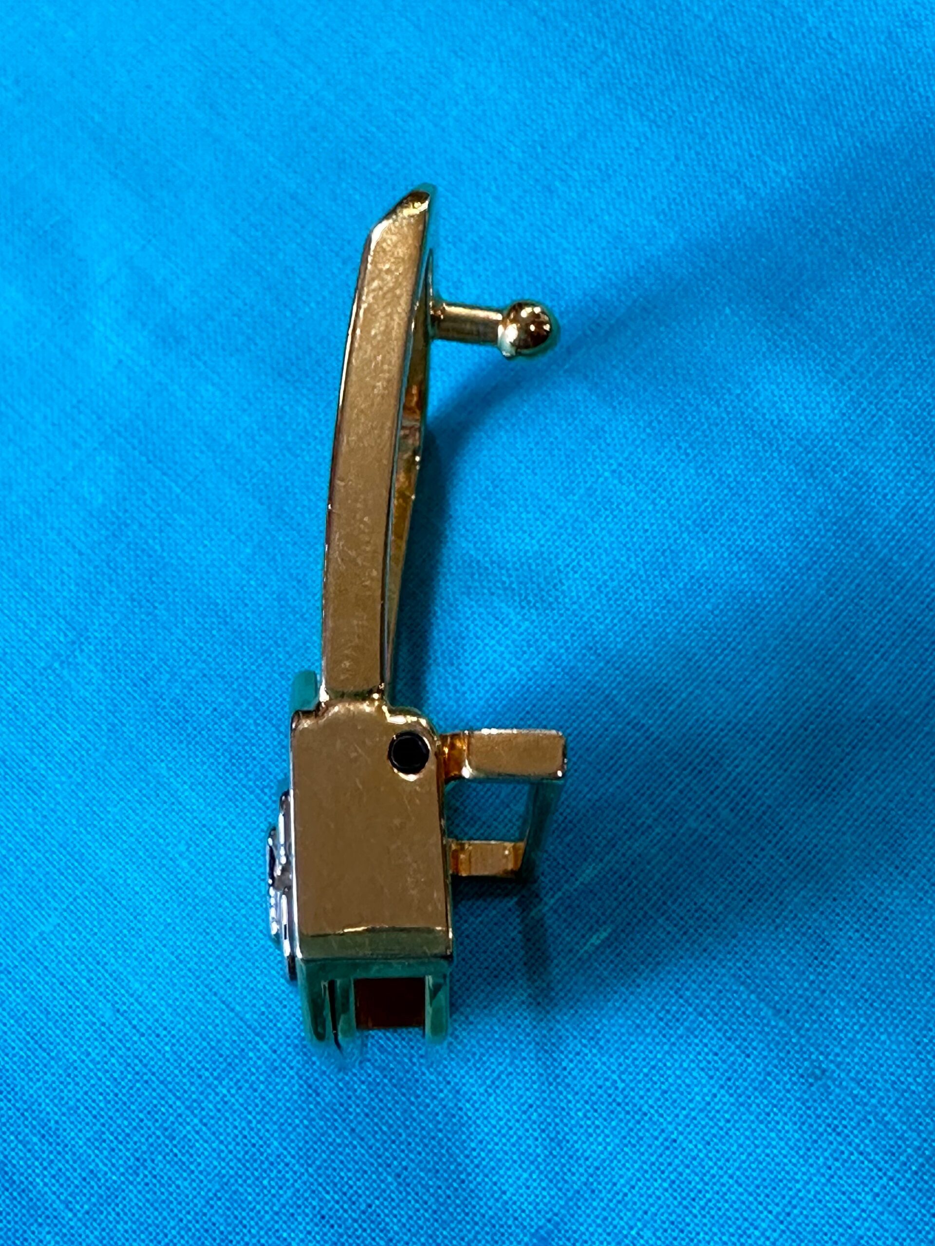 80s Vintage buckle Givenchy for belt/Gold buckle belt/Design rare buckle for belt Givenchy/Vintage gold Givenchy buckle - immagine 6