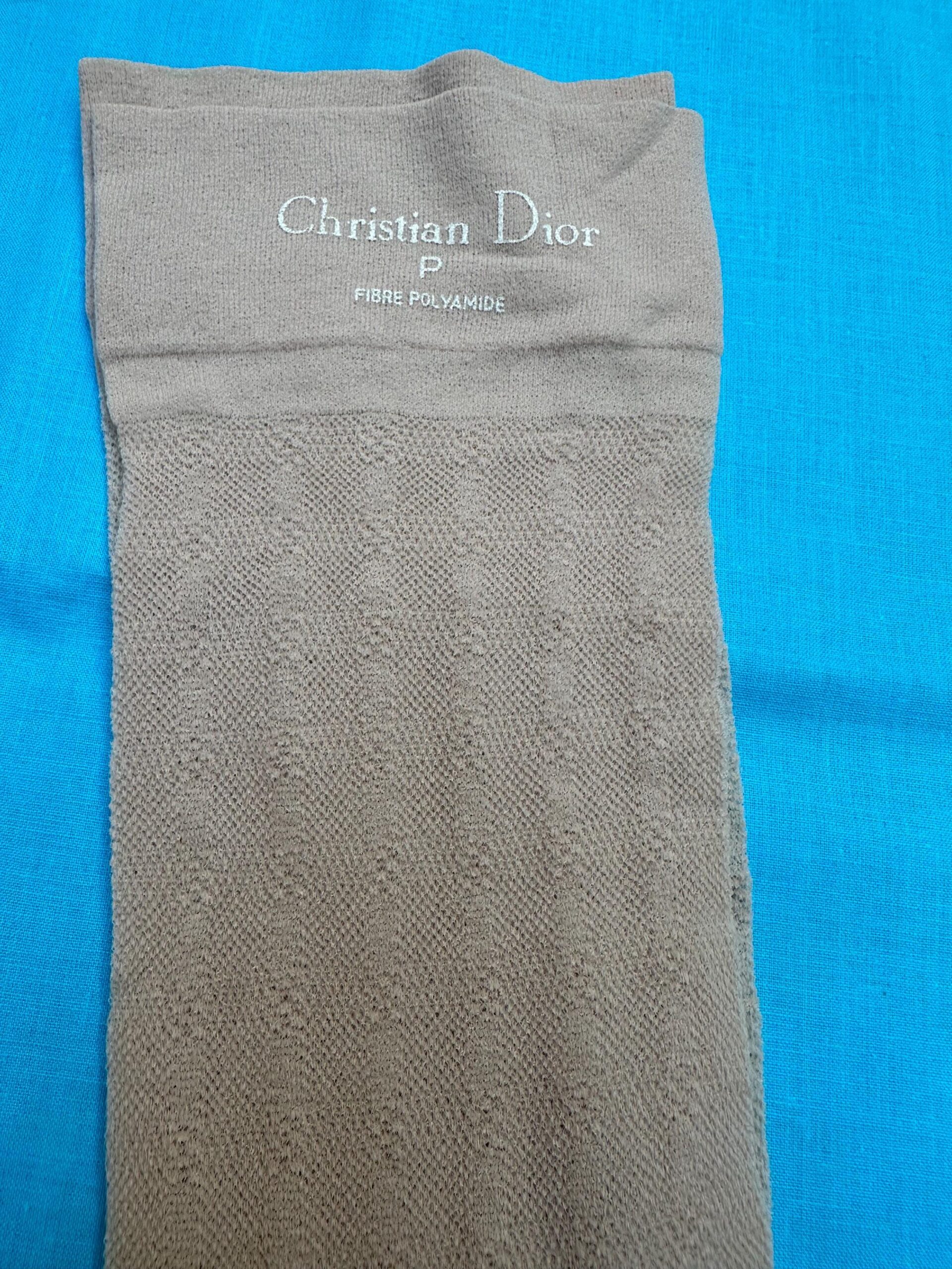1970s Vintage Christian Dior Paris stockings/Plaza stockings/Rare Design stockings Plaza/Christian Dior long socks - immagine 4