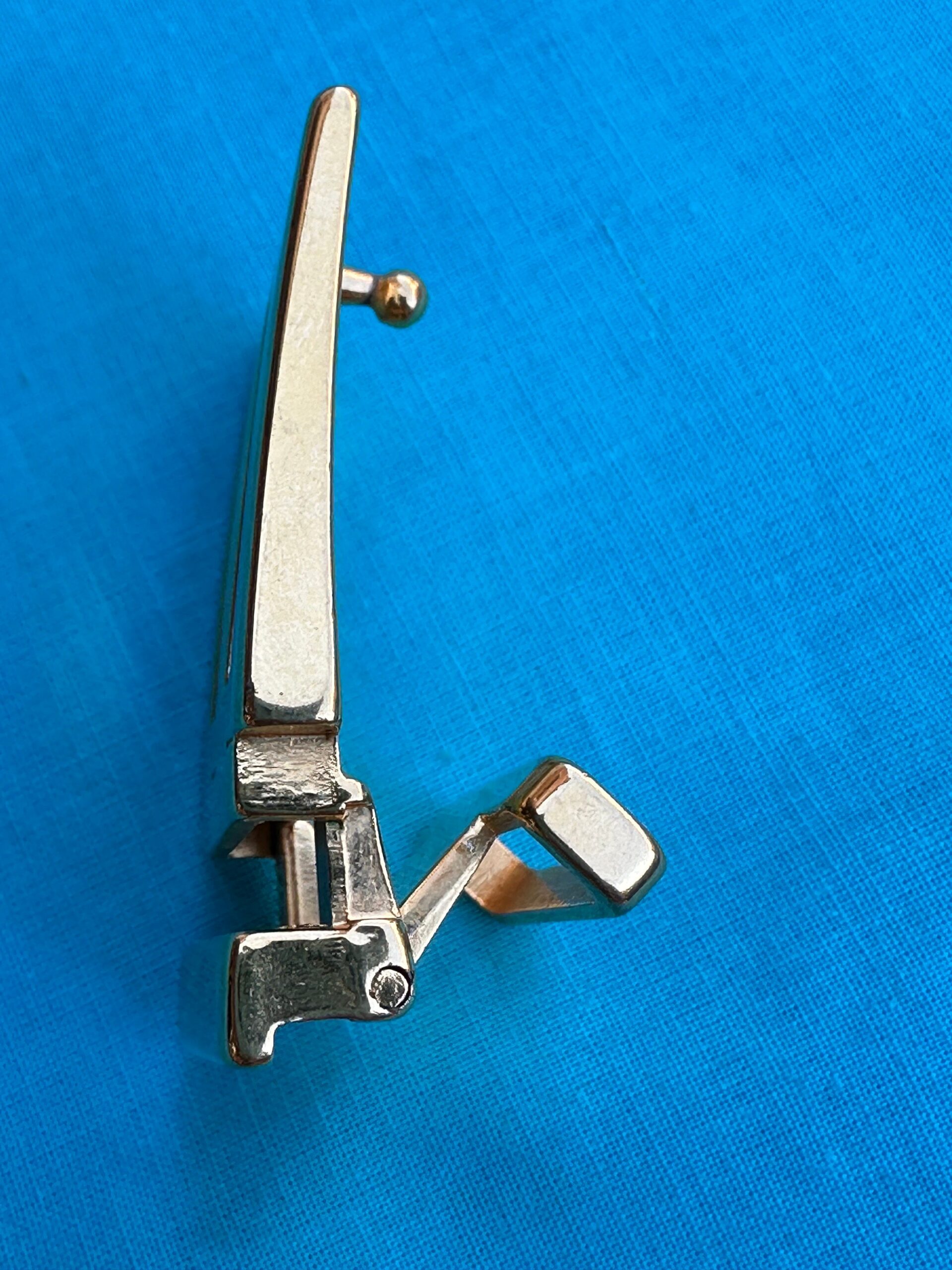 80s Vintage buckle Givenchy for belt/Gold buckle belt/Design rare buckle for belt Givenchy/Vintage gold Givenchy buckle - immagine 5