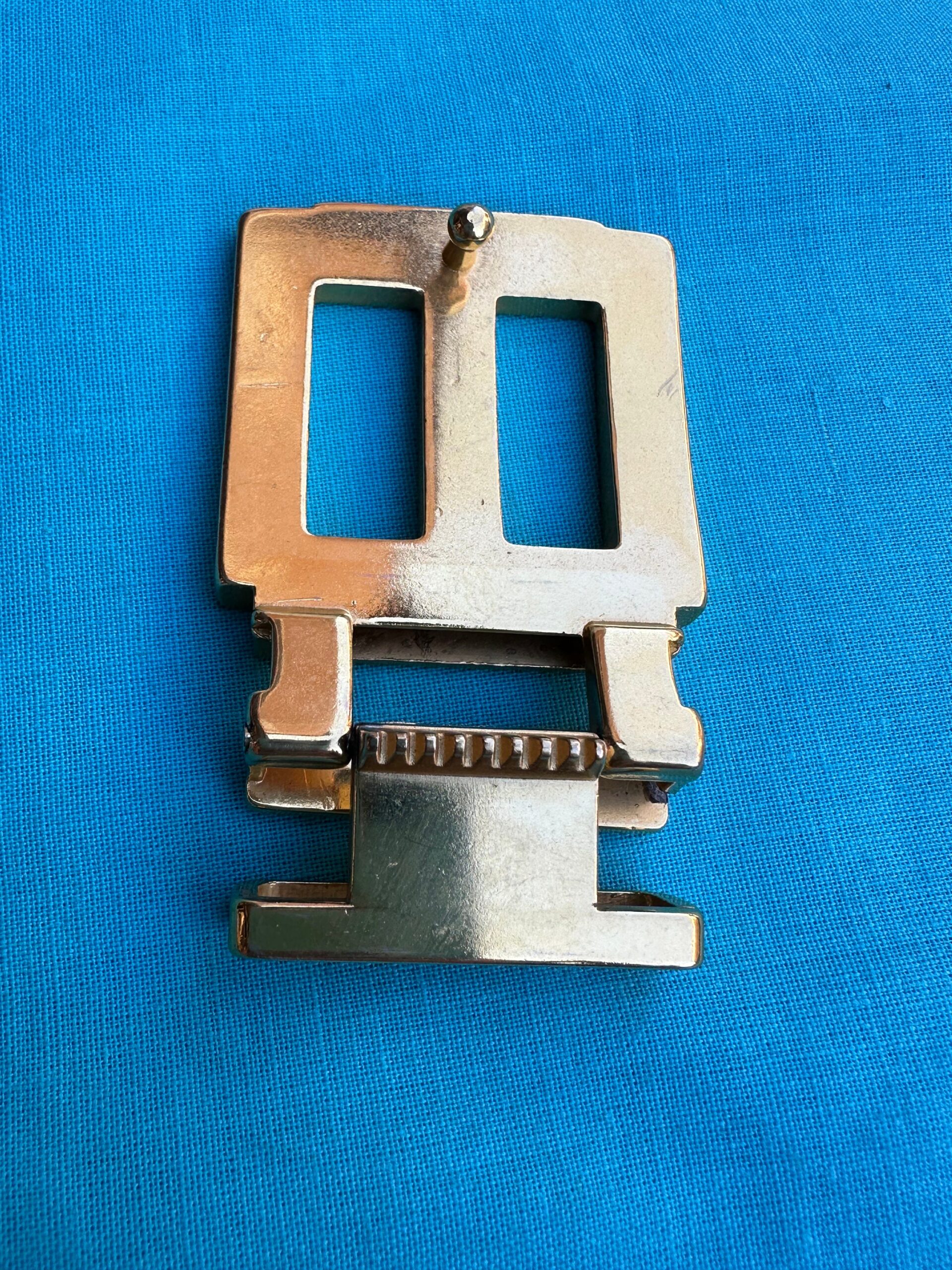 80s Vintage buckle Givenchy for belt/Gold buckle belt/Design rare buckle for belt Givenchy/Vintage gold Givenchy buckle - immagine 9