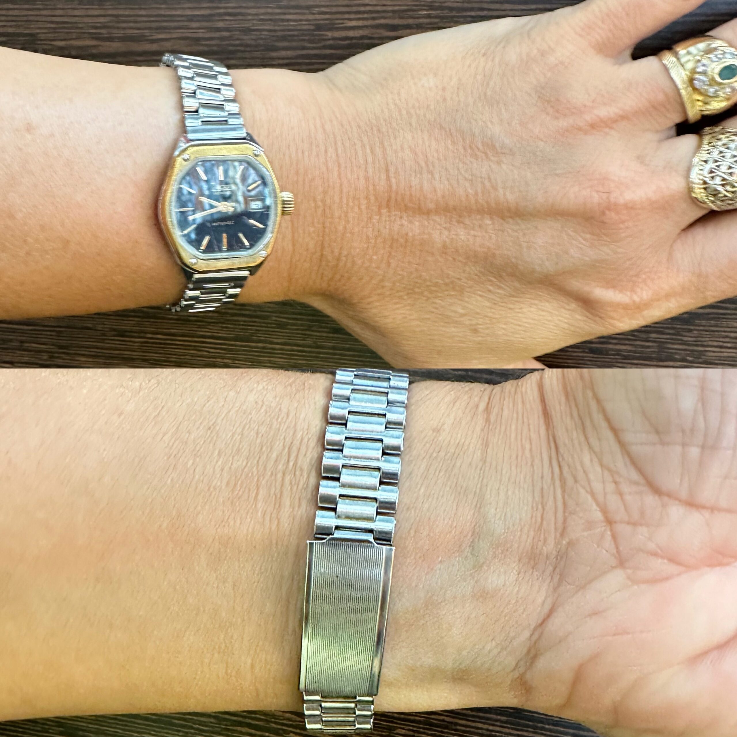 80s Vintage wrist watch Zedon Geneve/Rare Quartz watch Geneve Zedon/Zedon Geneve wristwatch - immagine 8