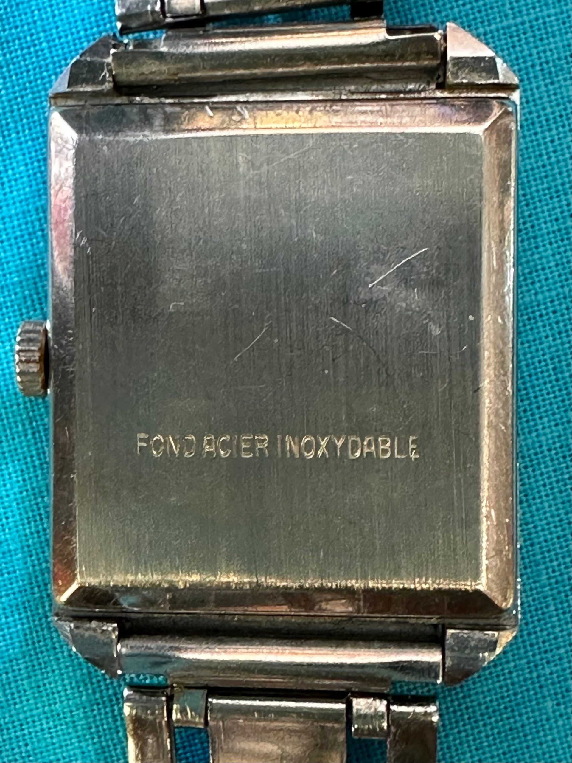 80s Vintage wrist watch Personal 17 Rubiss Antichoc/Silver watch metal/Personal wrist watch - immagine 6