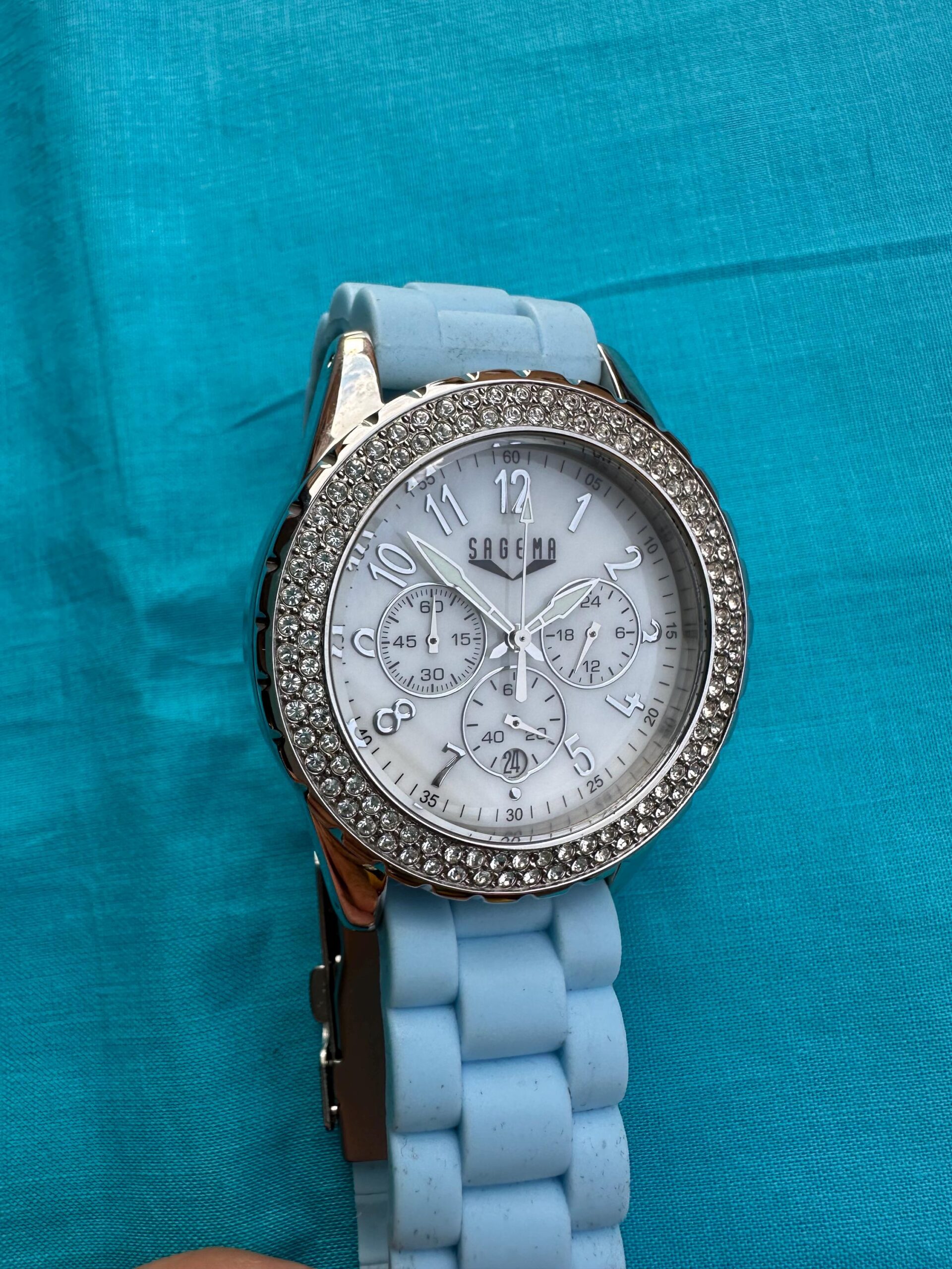 wrist watch Sage Ma/watch chronograph Sage Ma/Steel watch Sage/Sage Ma chronograph wristwatch - immagine 6