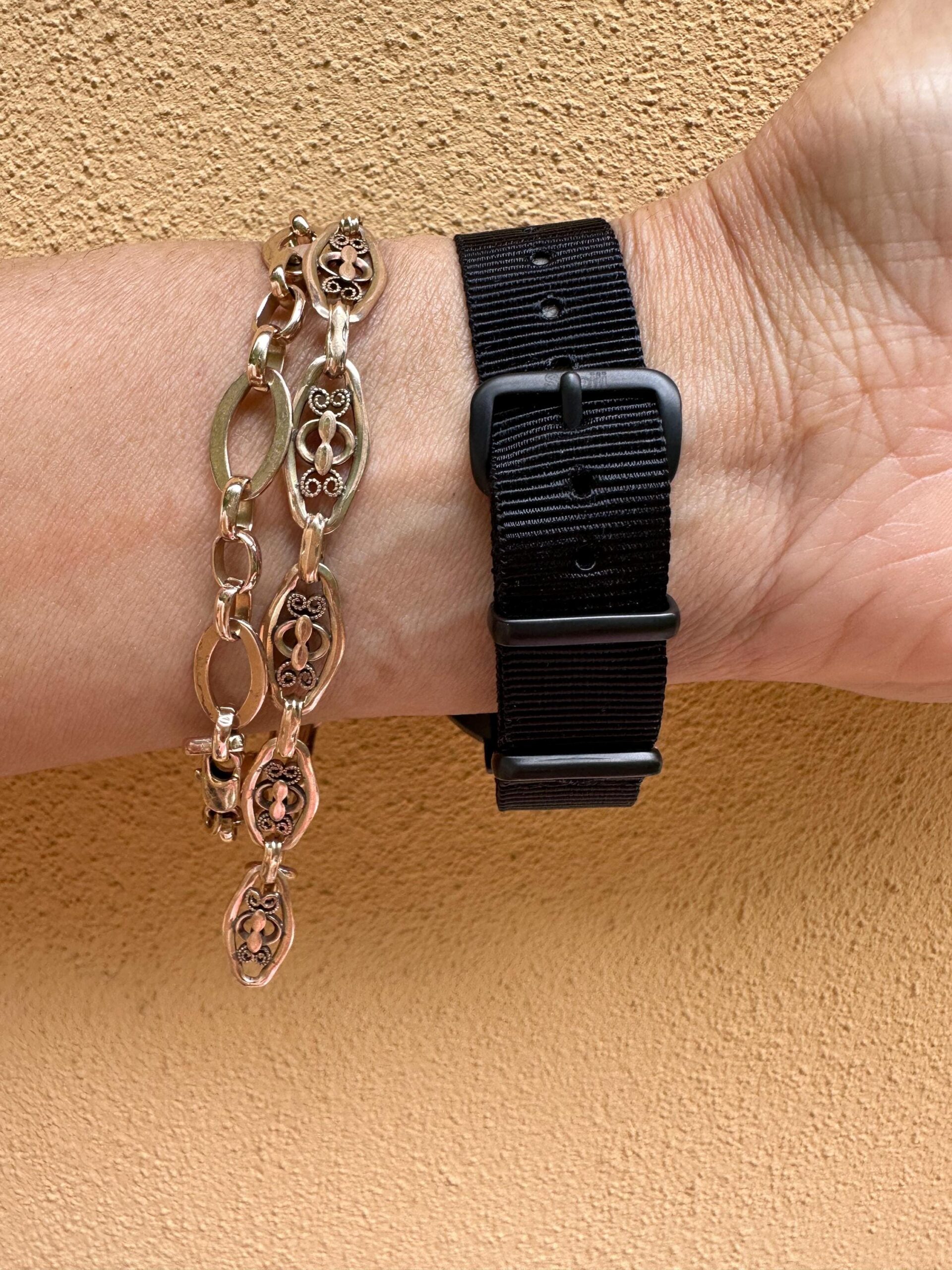 Wrist watch Stroili Gioielli Collection/Luxury watch rhinestone/Orologio da stroili Gioielli/Black watch with Swarovski - immagine 10