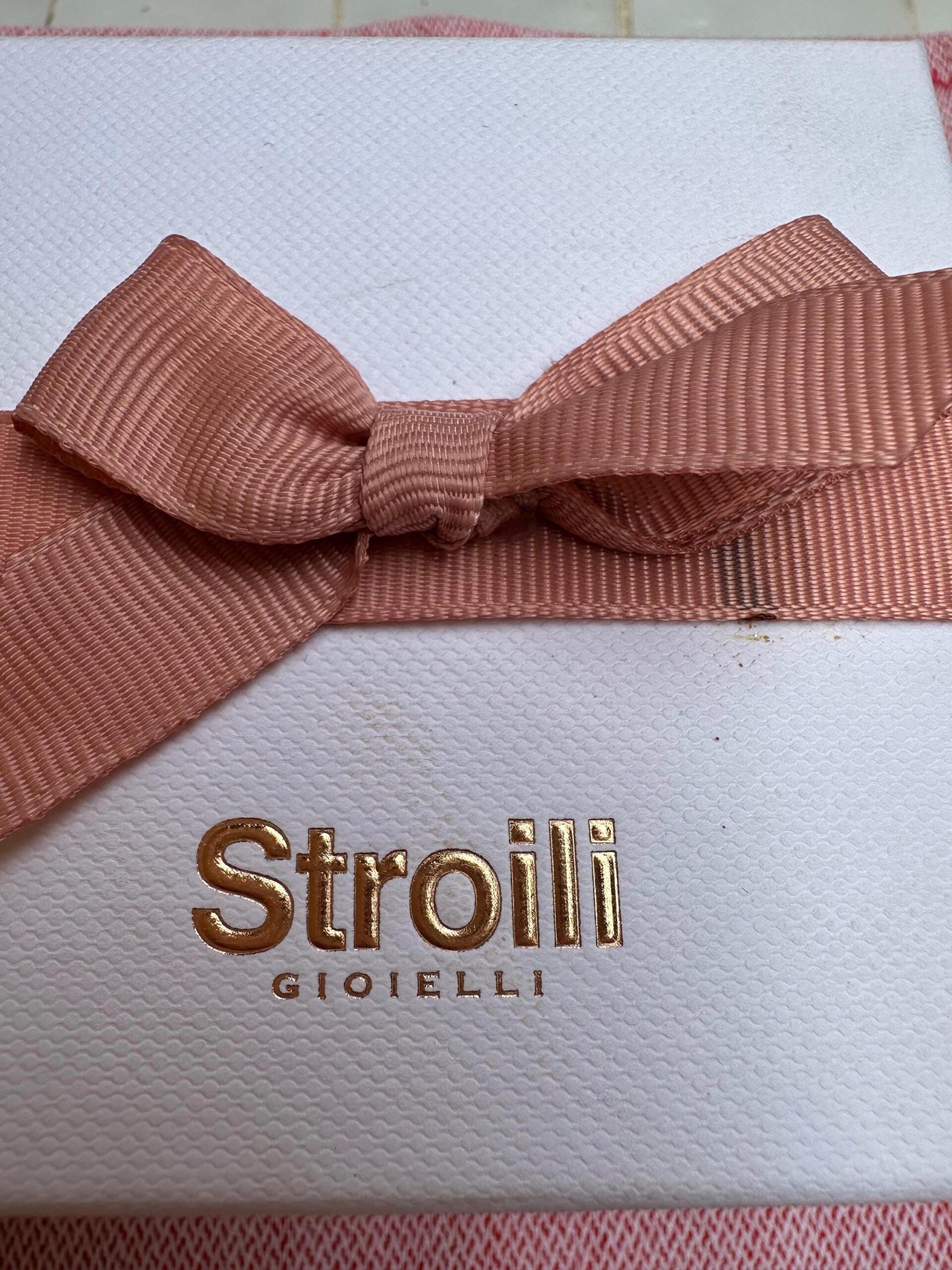 Wrist watch Stroili Gioielli Collection/Luxury watch rhinestone/Orologio da stroili Gioielli/Pink watch with Swarovski - immagine 2