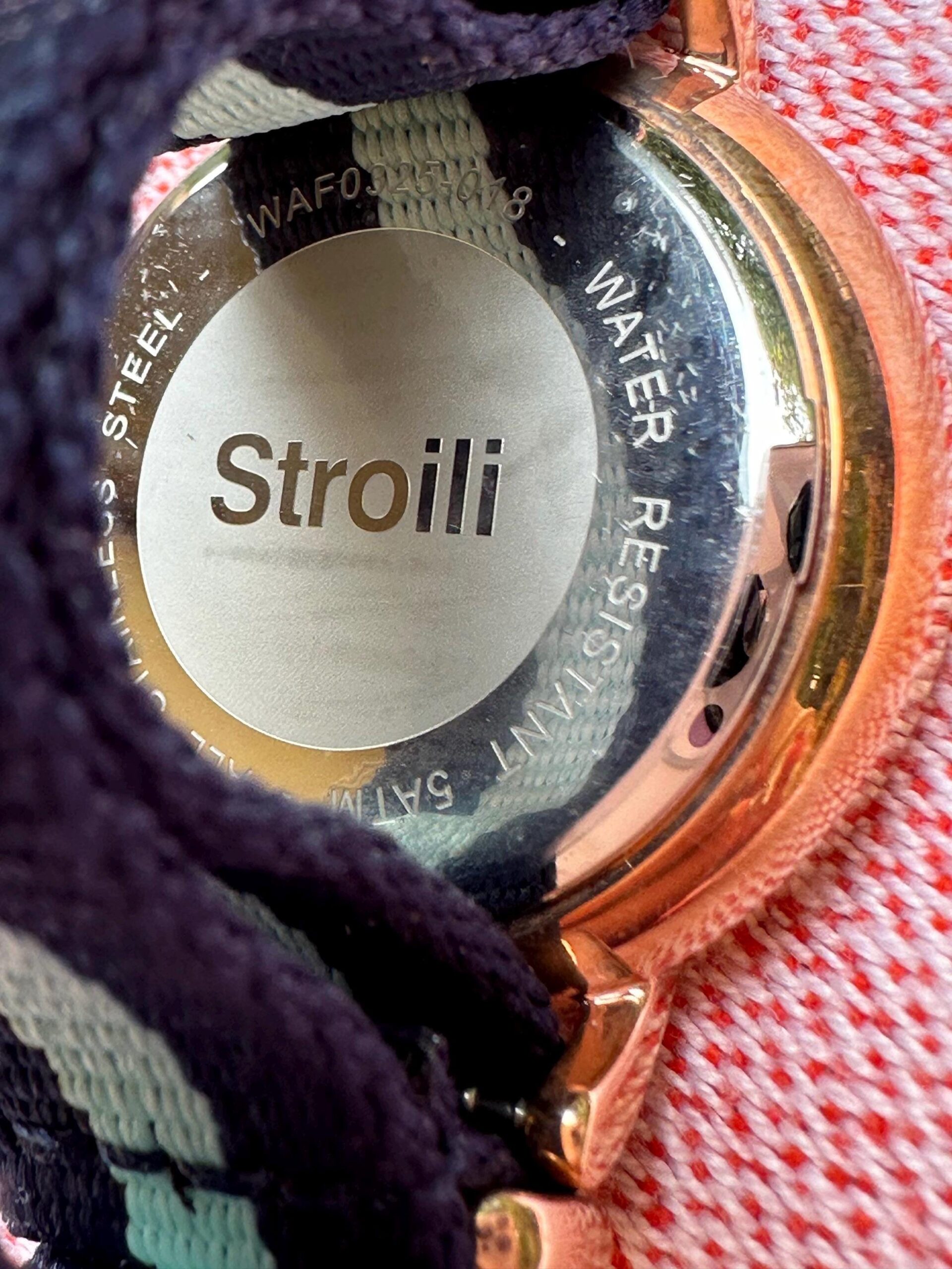 Wrist watch Stroili Gioielli Collection/Luxury watch rhinestone/Wrist watch Stroili Gioielli/Green watch with Swarovski - immagine 7