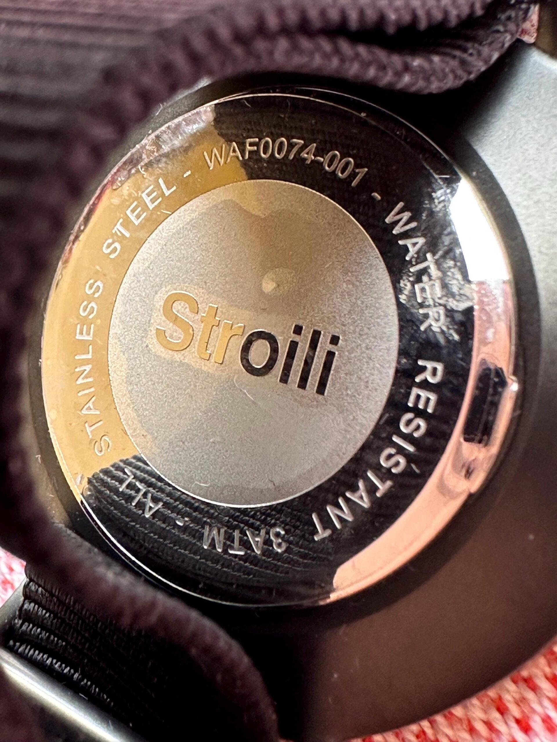 Wrist watch Stroili Gioielli Collection/Luxury watch rhinestone/Orologio da stroili Gioielli/Black watch with Swarovski - immagine 7