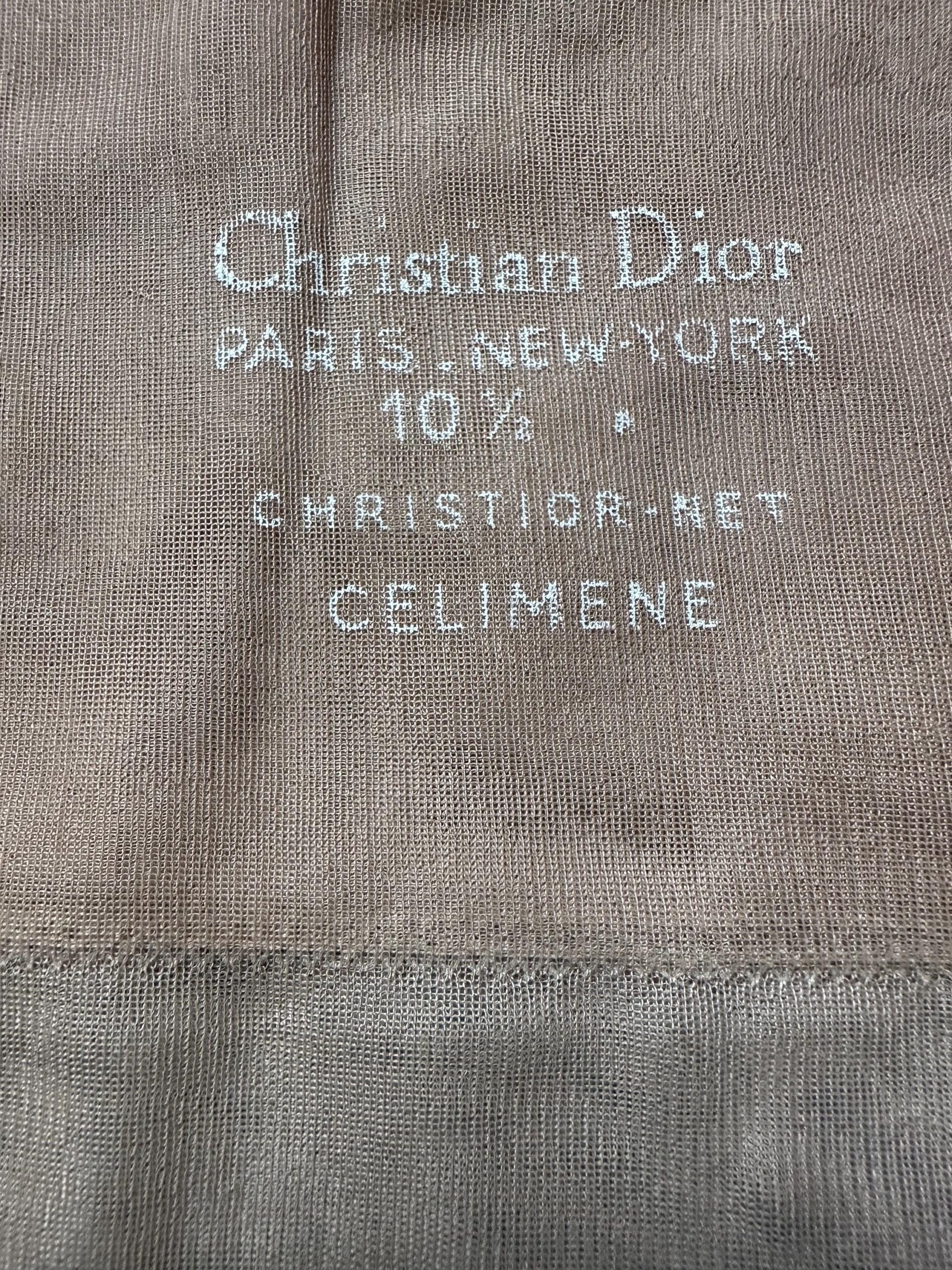 1970s Vintage stockings Christian Dior Paris New York/Celimene stockings/Rare Design stockings brise/Christian Dior long stockings - immagine 5